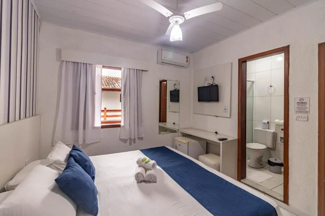 Bed in Pousada Mar Azul