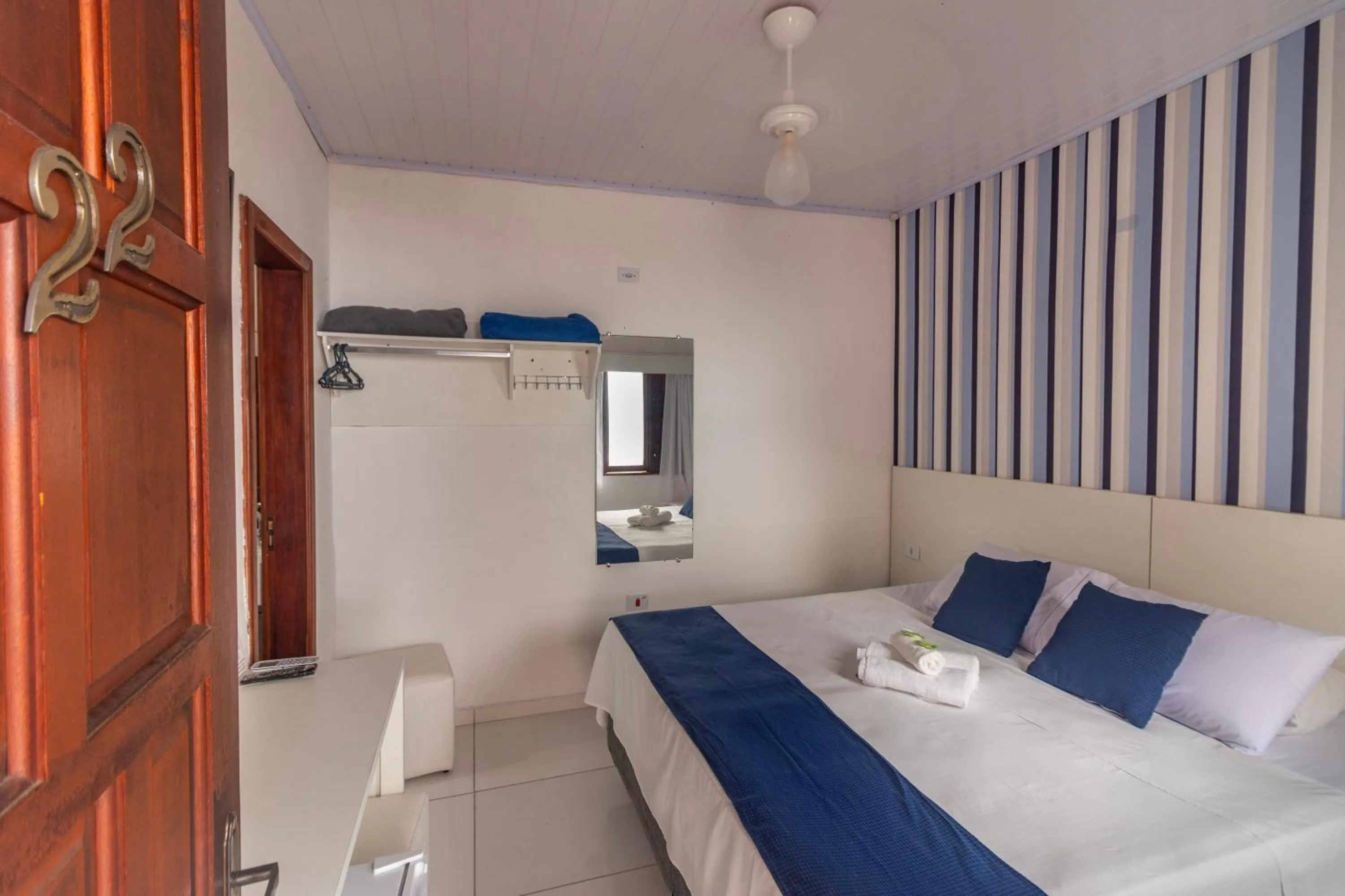 Bed in Pousada Mar Azul