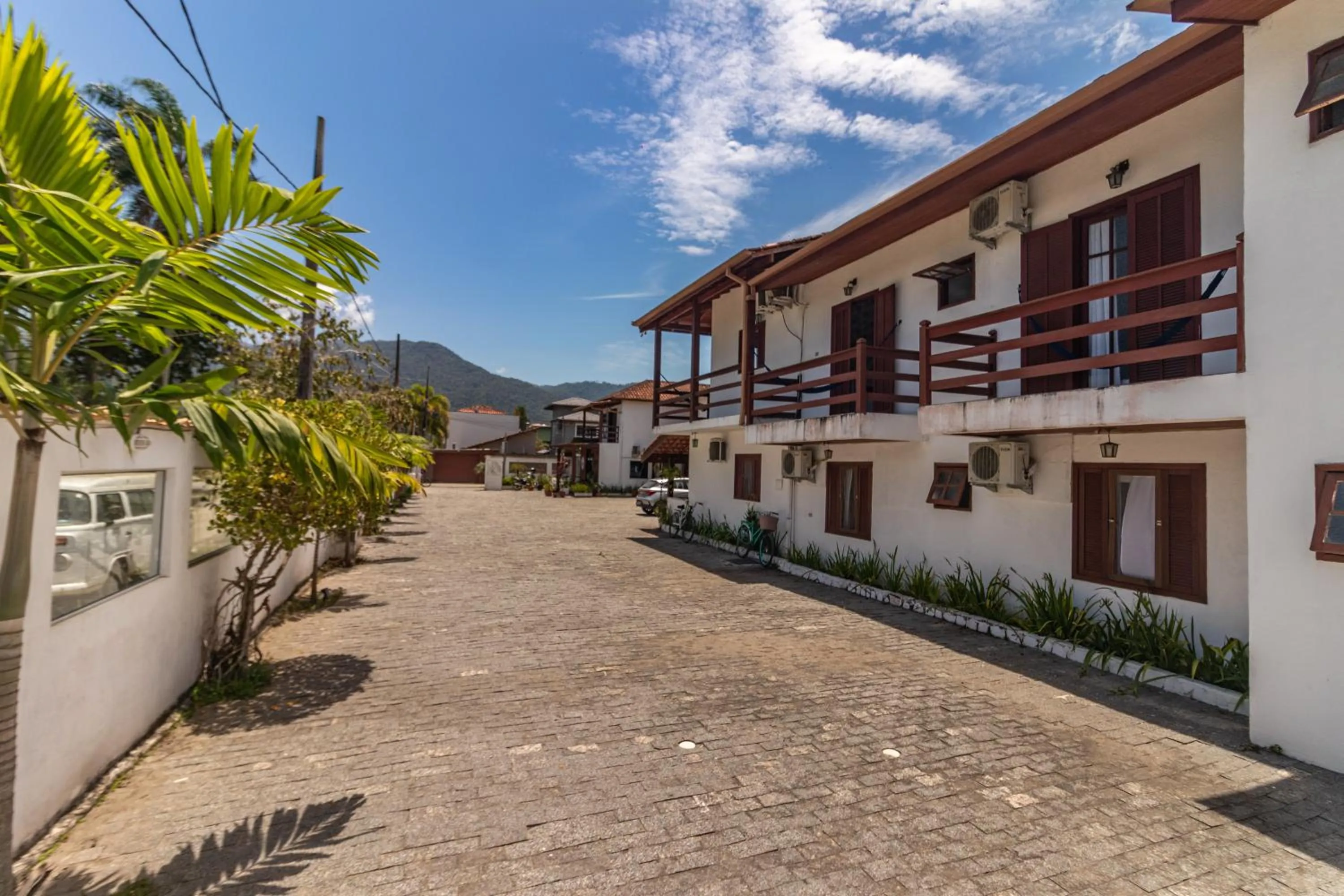 Parking in Pousada Mar Azul