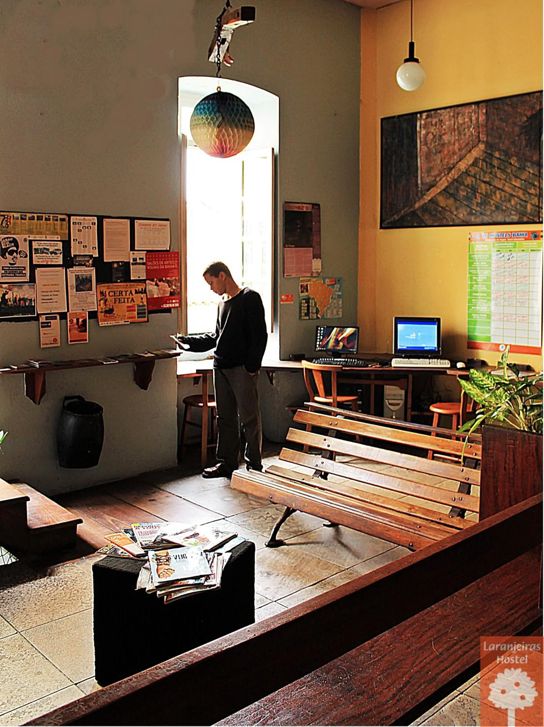 Day in Laranjeiras Hostel