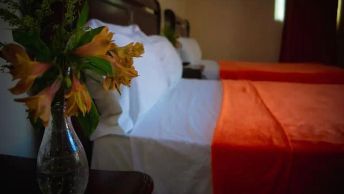 Bed in Hotel Luis V Santo Domingo