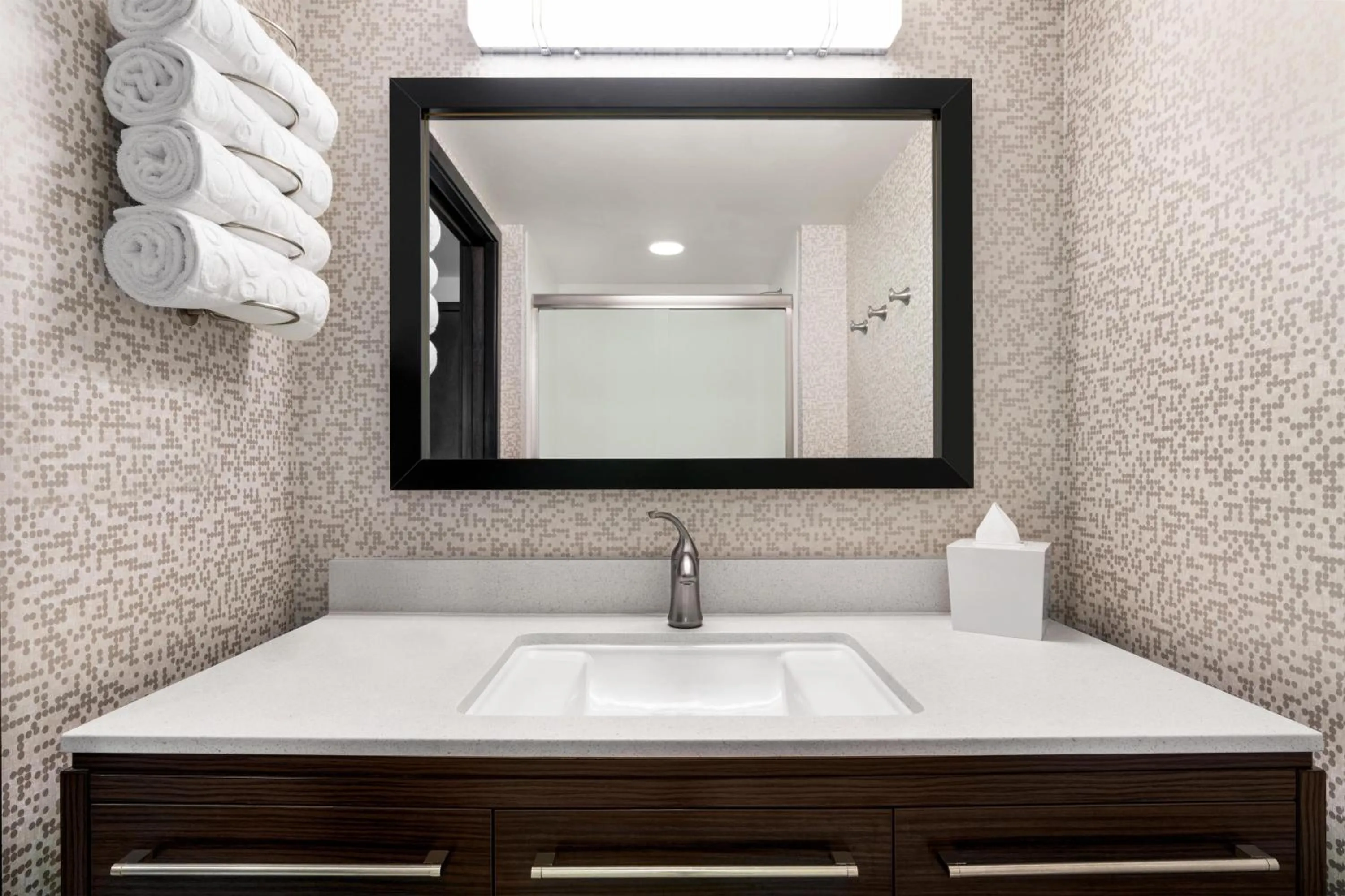Bathroom in Home2 Suites by Hilton Salt Lake City/Layton