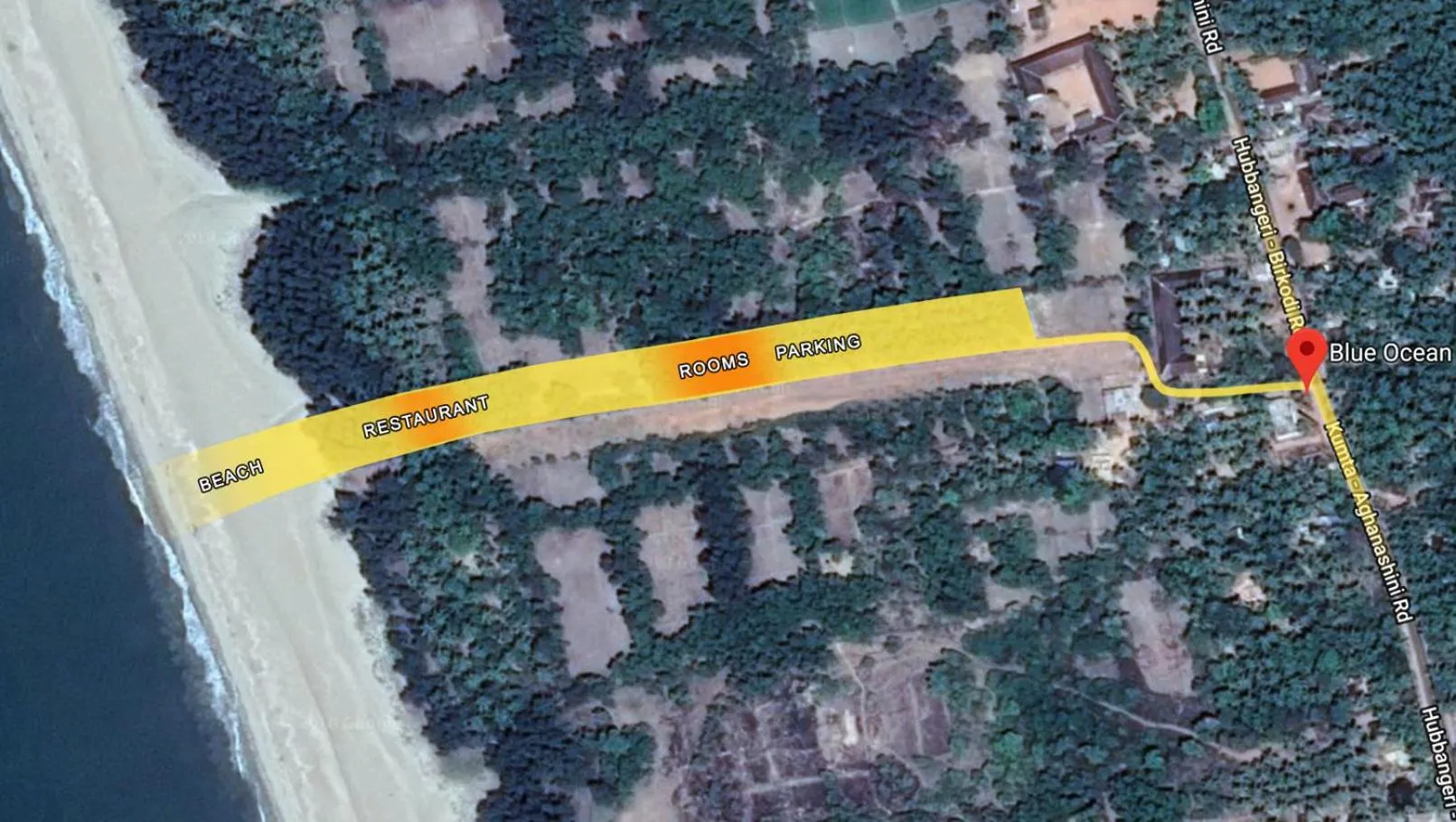 On site in Blue Ocean Sands - On the Beach