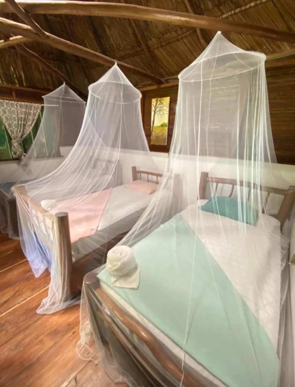 Bed in Casa de la Iguana