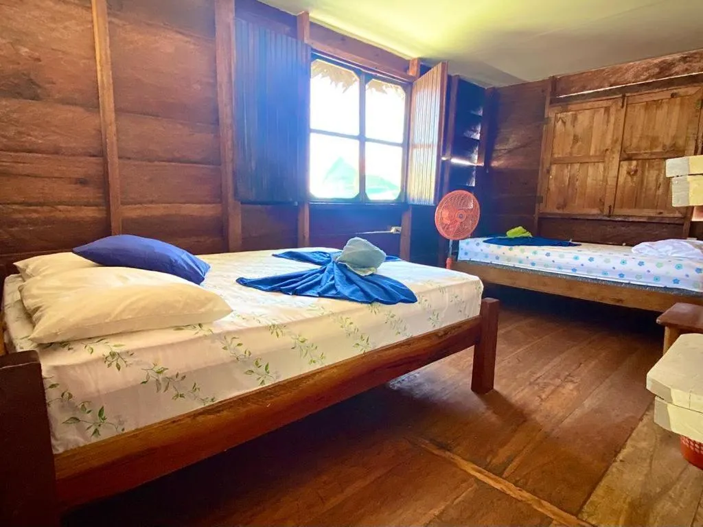 Bed in Casa de la Iguana