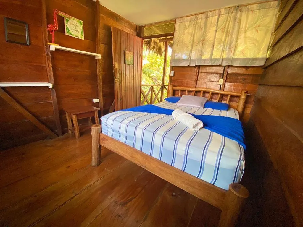Bed in Casa de la Iguana