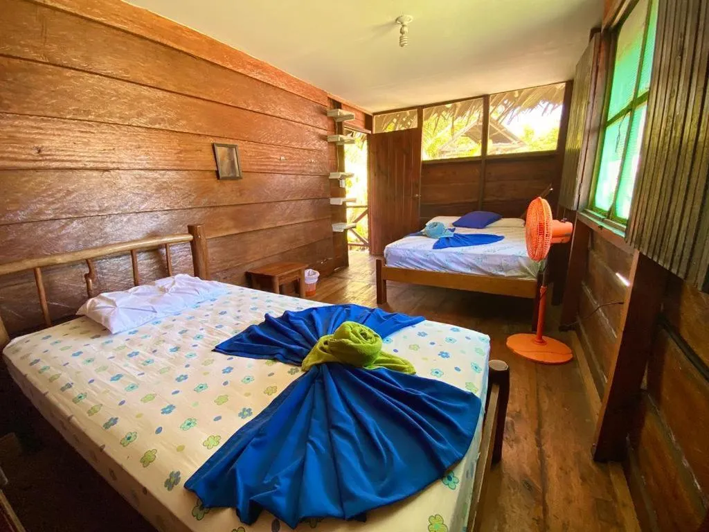 Bed in Casa de la Iguana