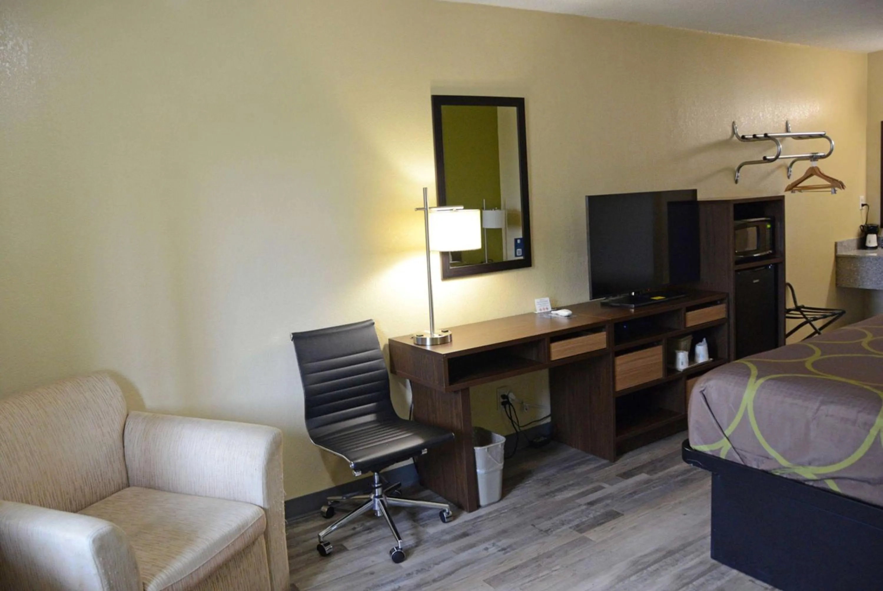 Photo of the whole room in Super 8 by Wyndham Lafayette