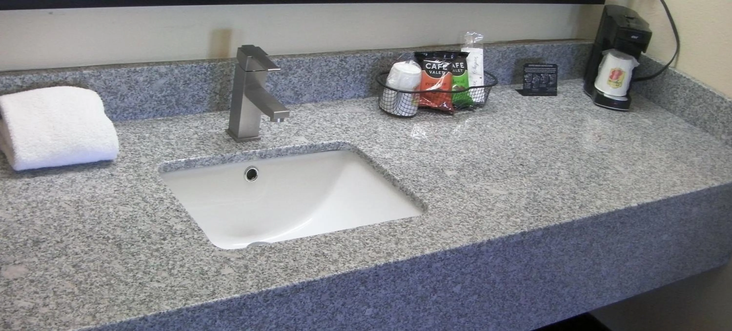 Bathroom in Super 8 by Wyndham Lafayette