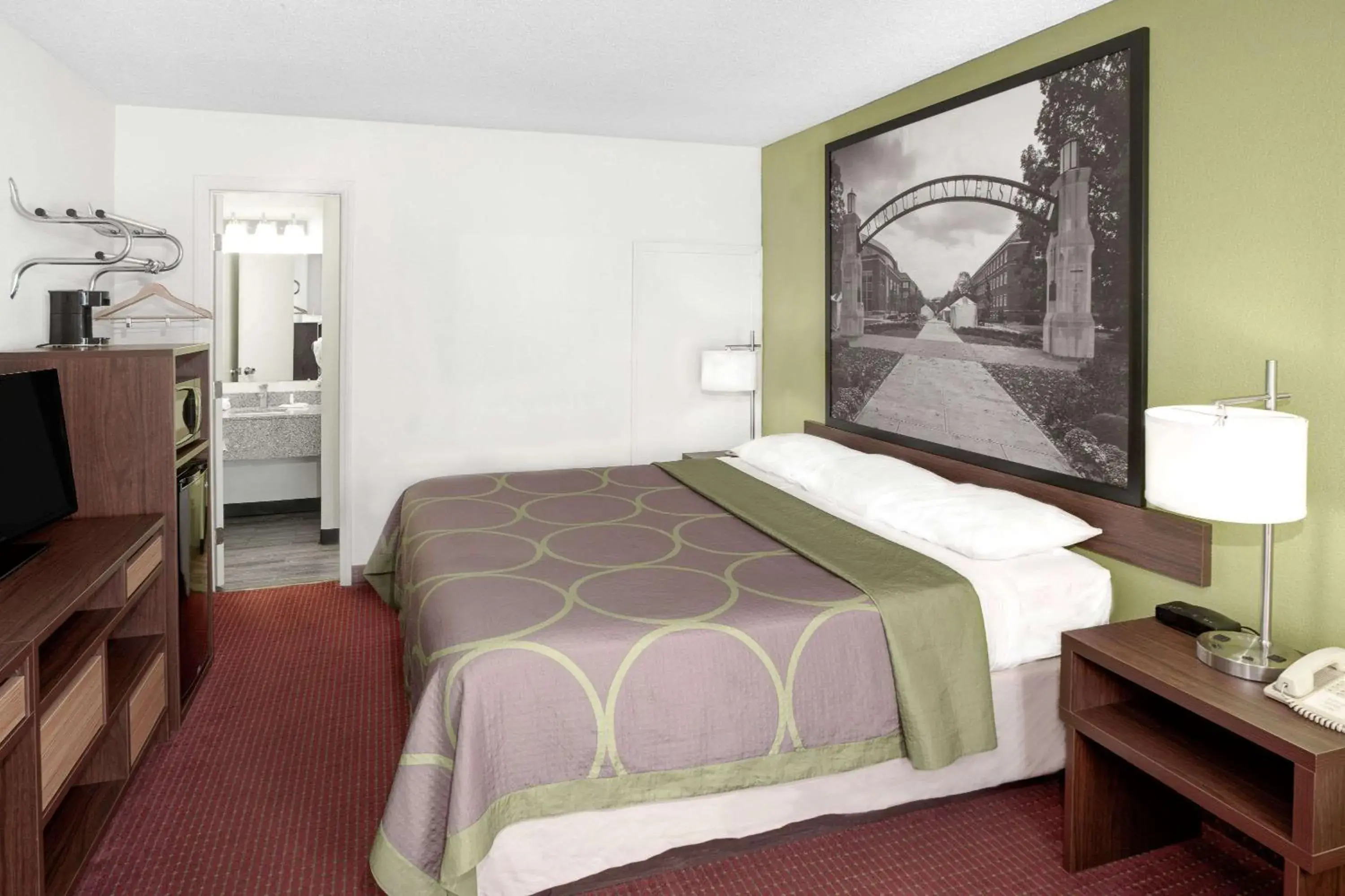 Photo of the whole room, Bed in Super 8 by Wyndham Lafayette Photo of the whole room, Bed in Super 8 by Wyndham Lafayette