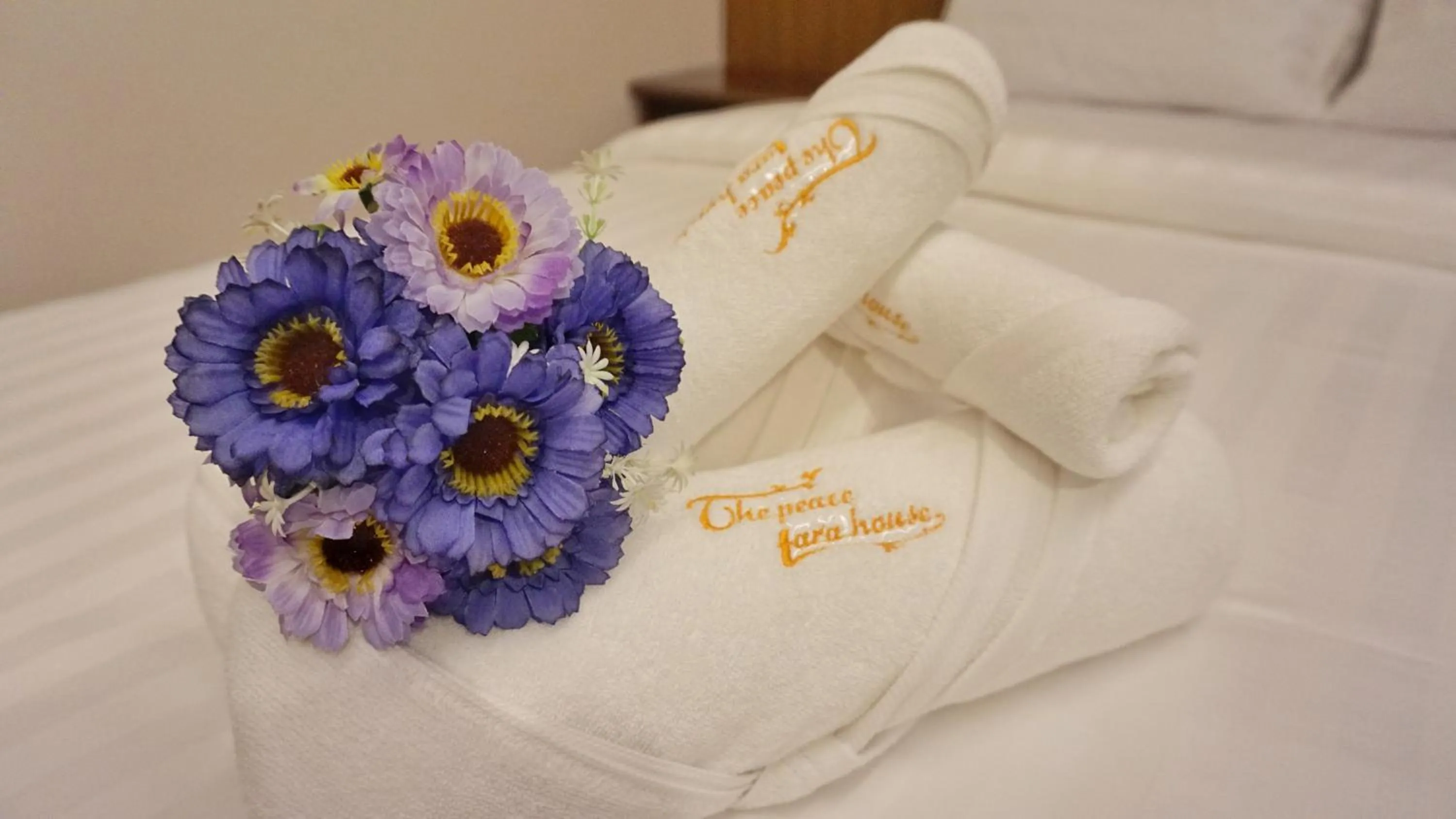 Decorative detail, Bed in The Peace Tara House