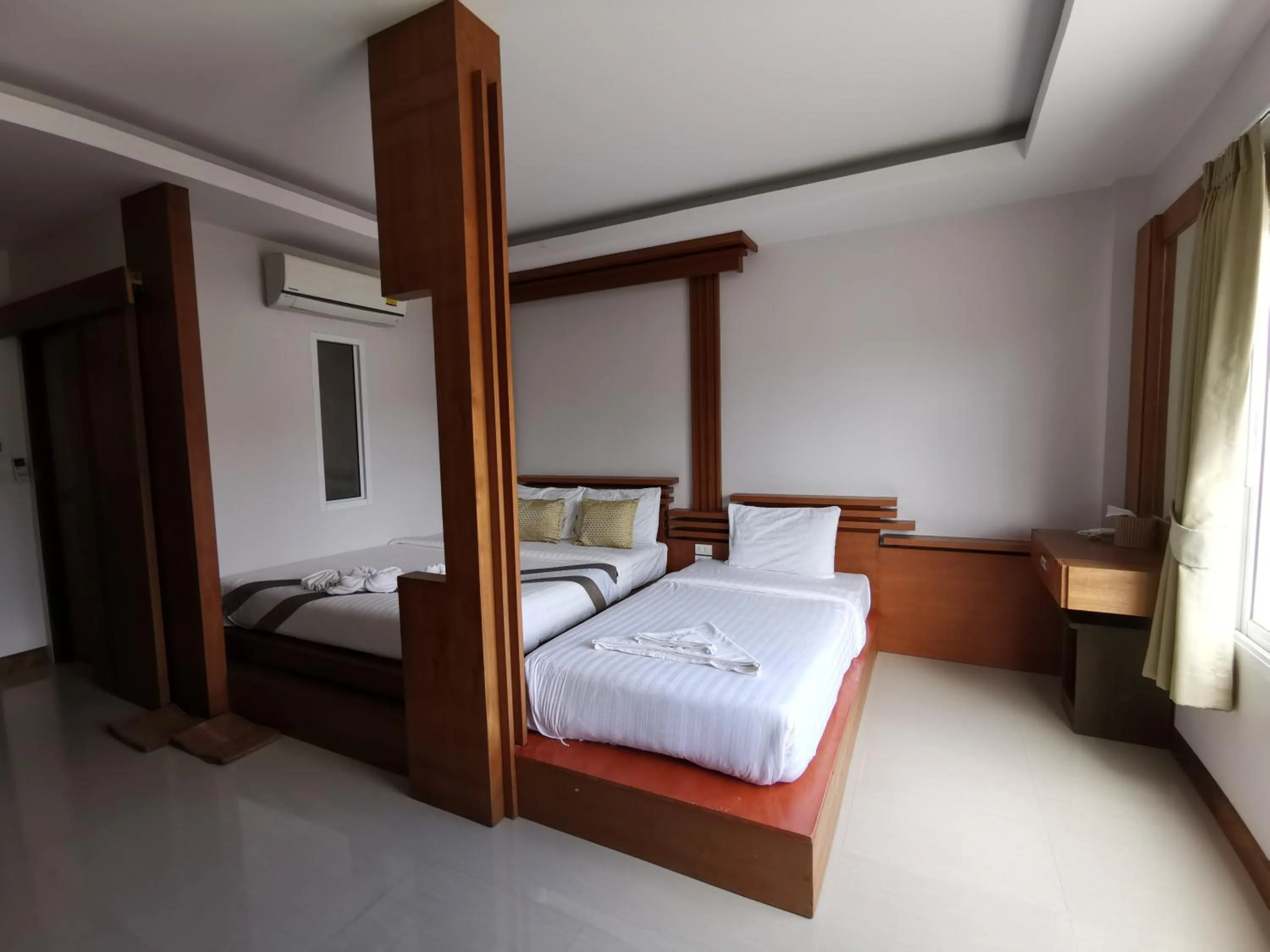 Bed in The Peace Tara House