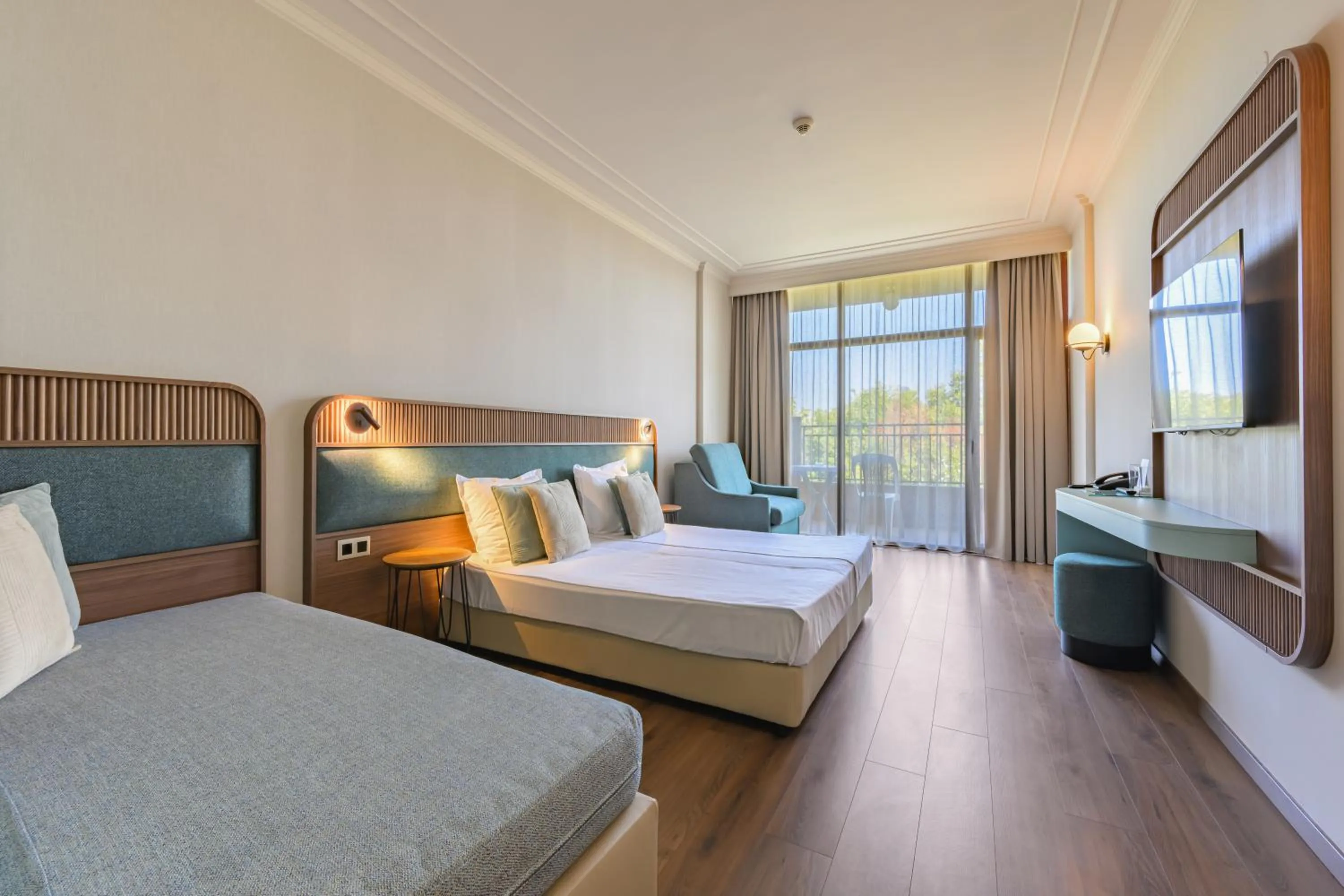Bed in Kristal Hotel - All inclusive - Fully renovated rooms 2025