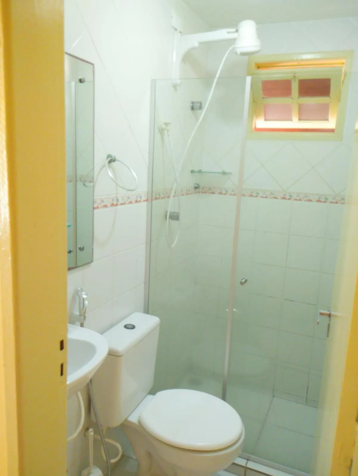 Bathroom in Pousada Flats Recanto Sonhos do Porto