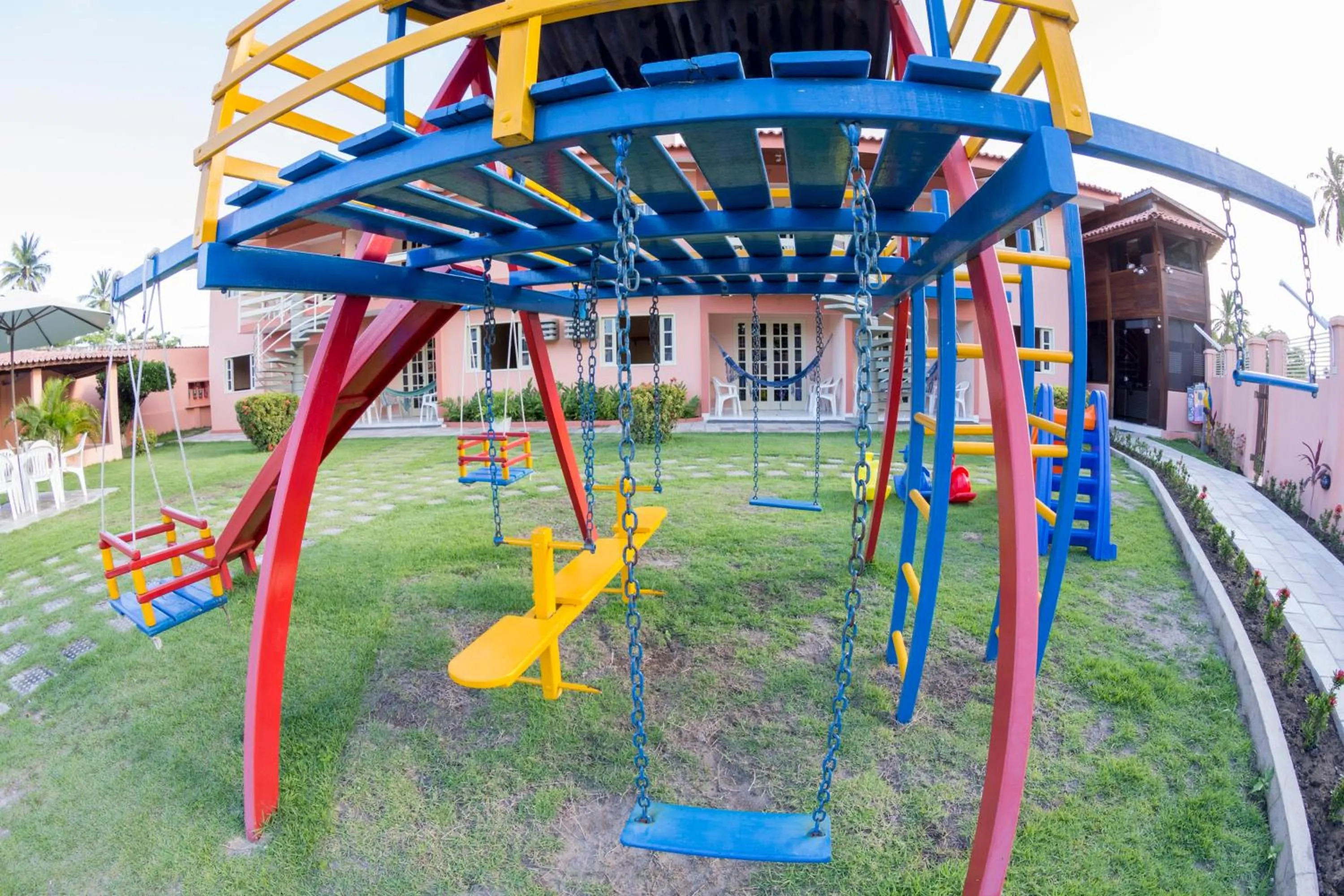 Children play ground in Pousada Flats Recanto Sonhos do Porto