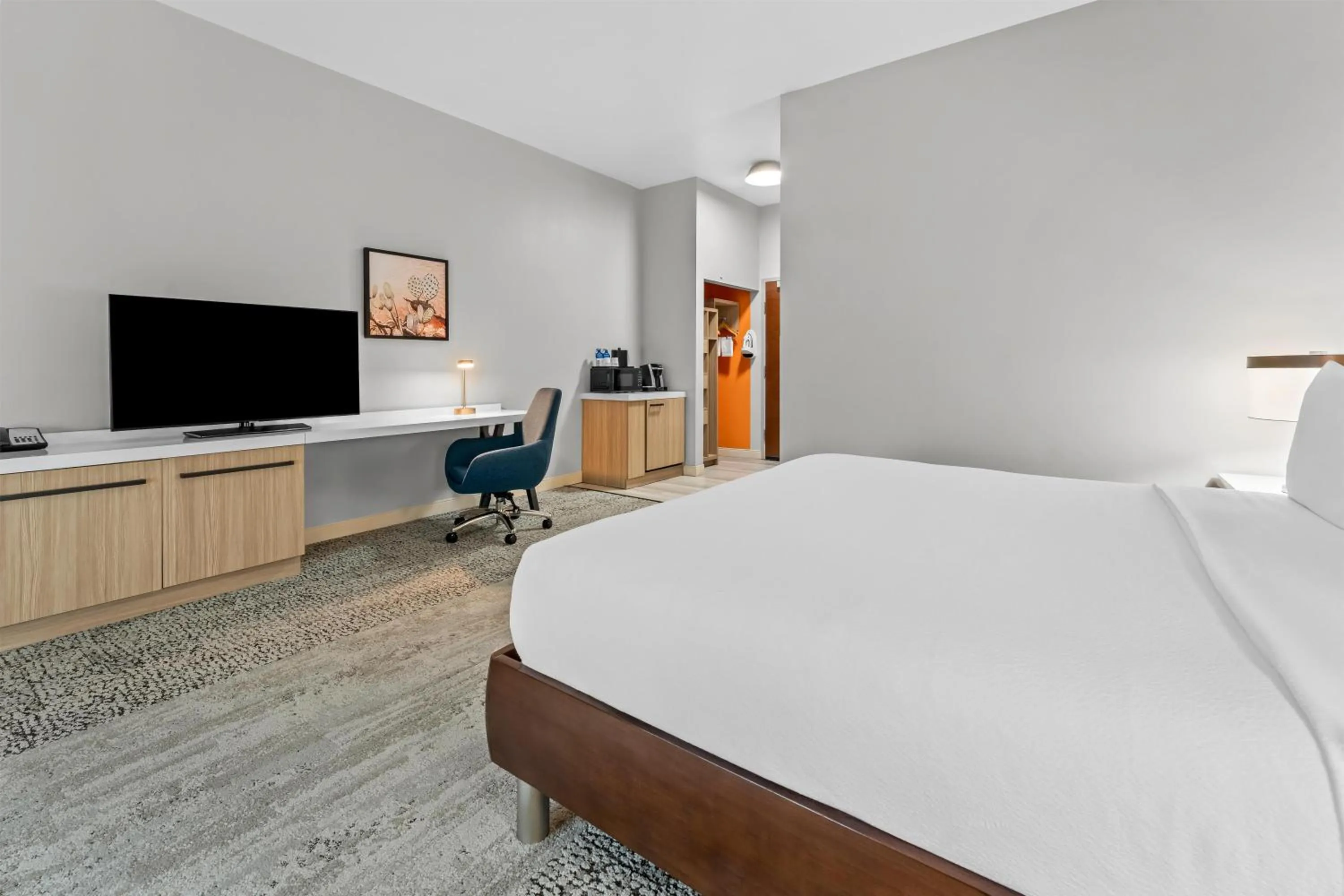 Bed in Hilton Garden Inn Warner Robins