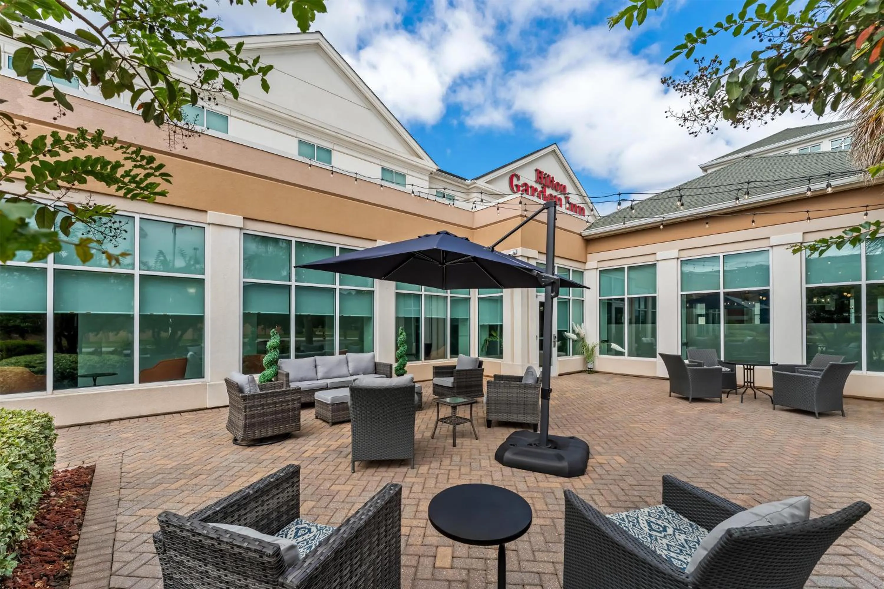 Patio in Hilton Garden Inn Warner Robins
