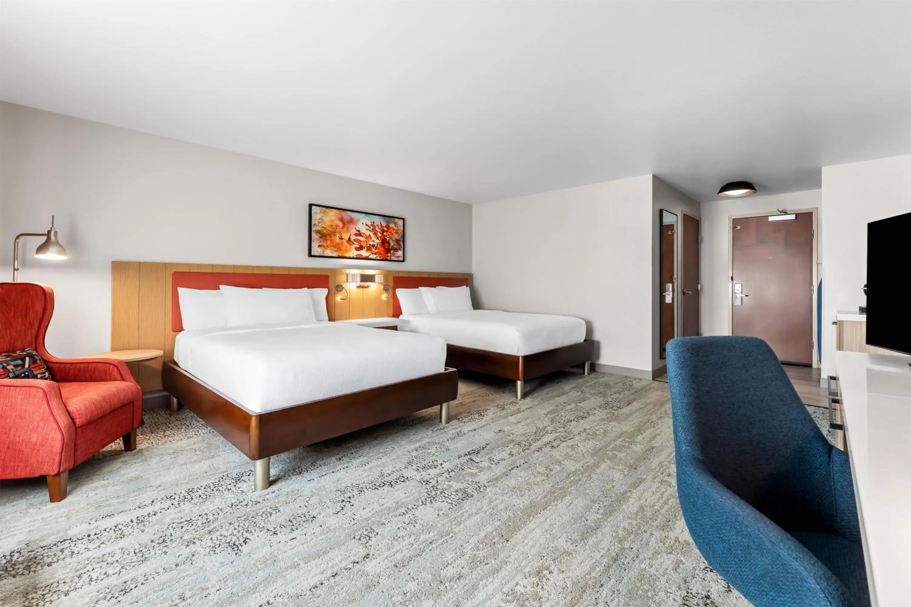 Bed in Hilton Garden Inn Warner Robins