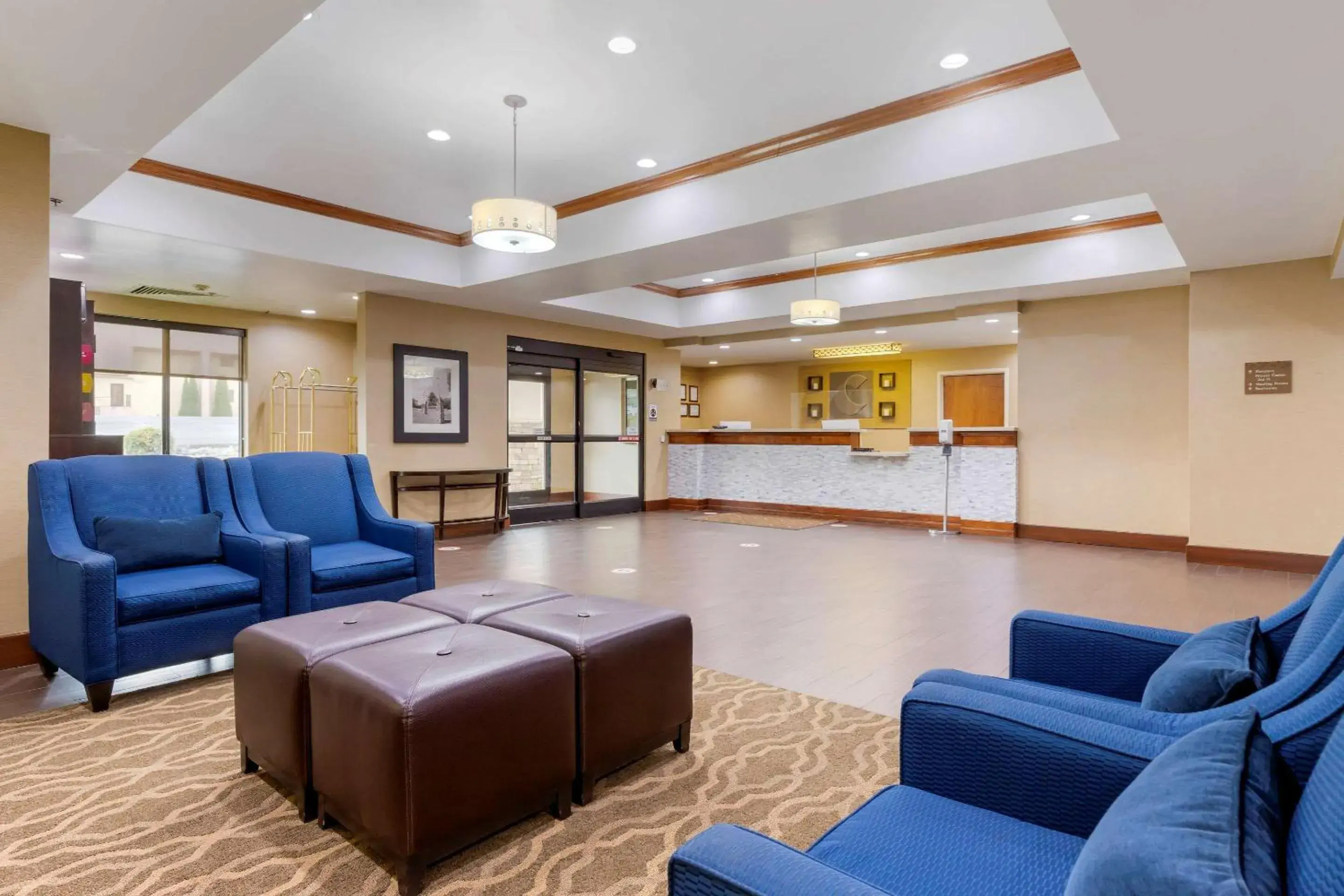 Lobby or reception, Lobby/Reception in Comfort Suites Johnson City near University