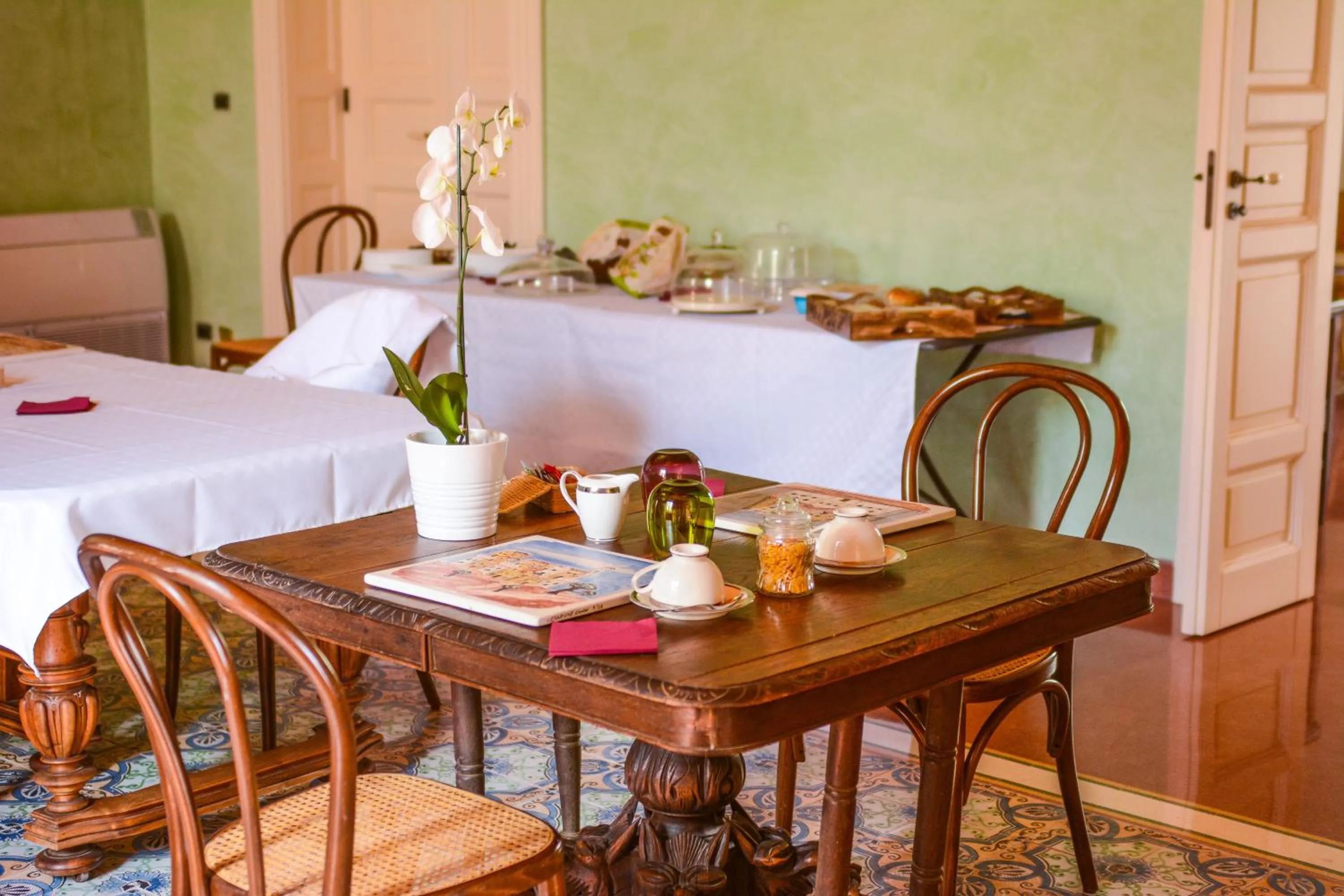 Continental breakfast in Palazzo Candida B&B