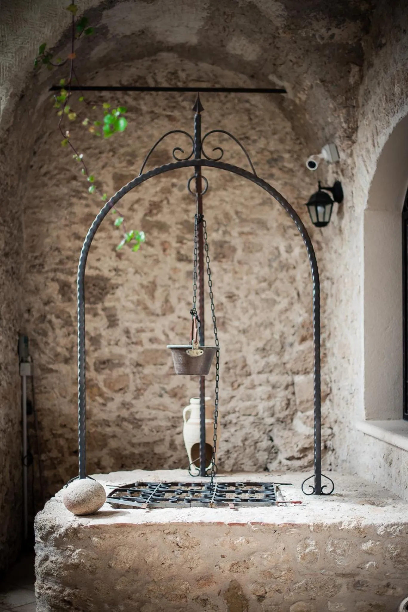 Patio in Palazzo Candida B&B