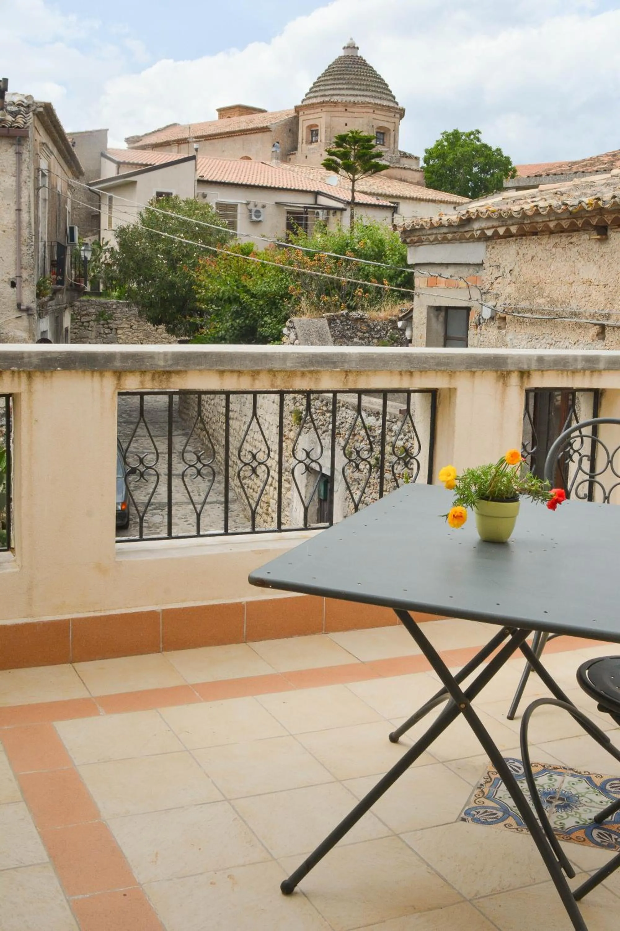 Balcony/Terrace in Palazzo Candida B&B