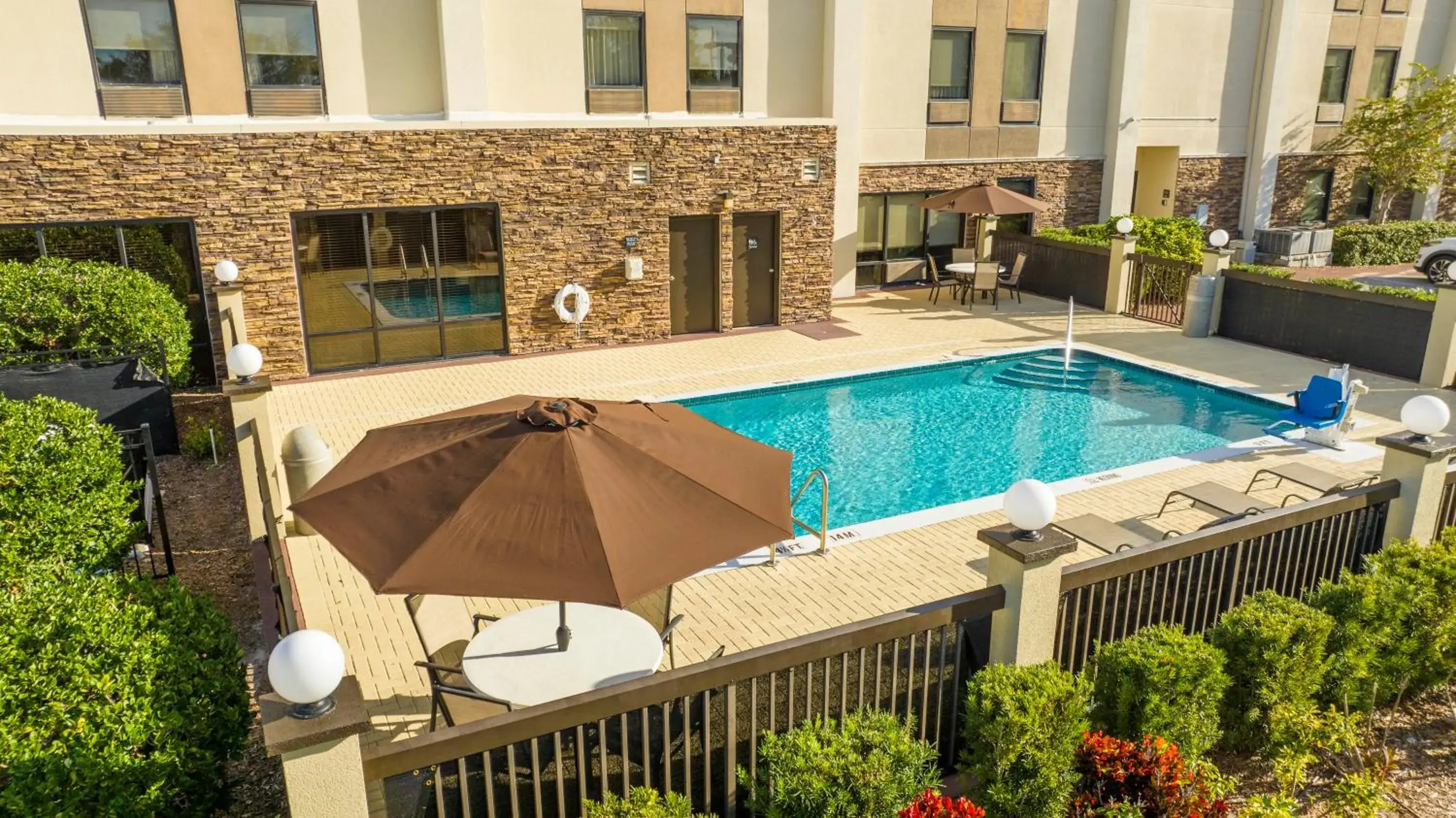 Swimming pool in Hampton Inn by Hilton Spring Hill Swimming pool in Hampton Inn by Hilton Spring Hill