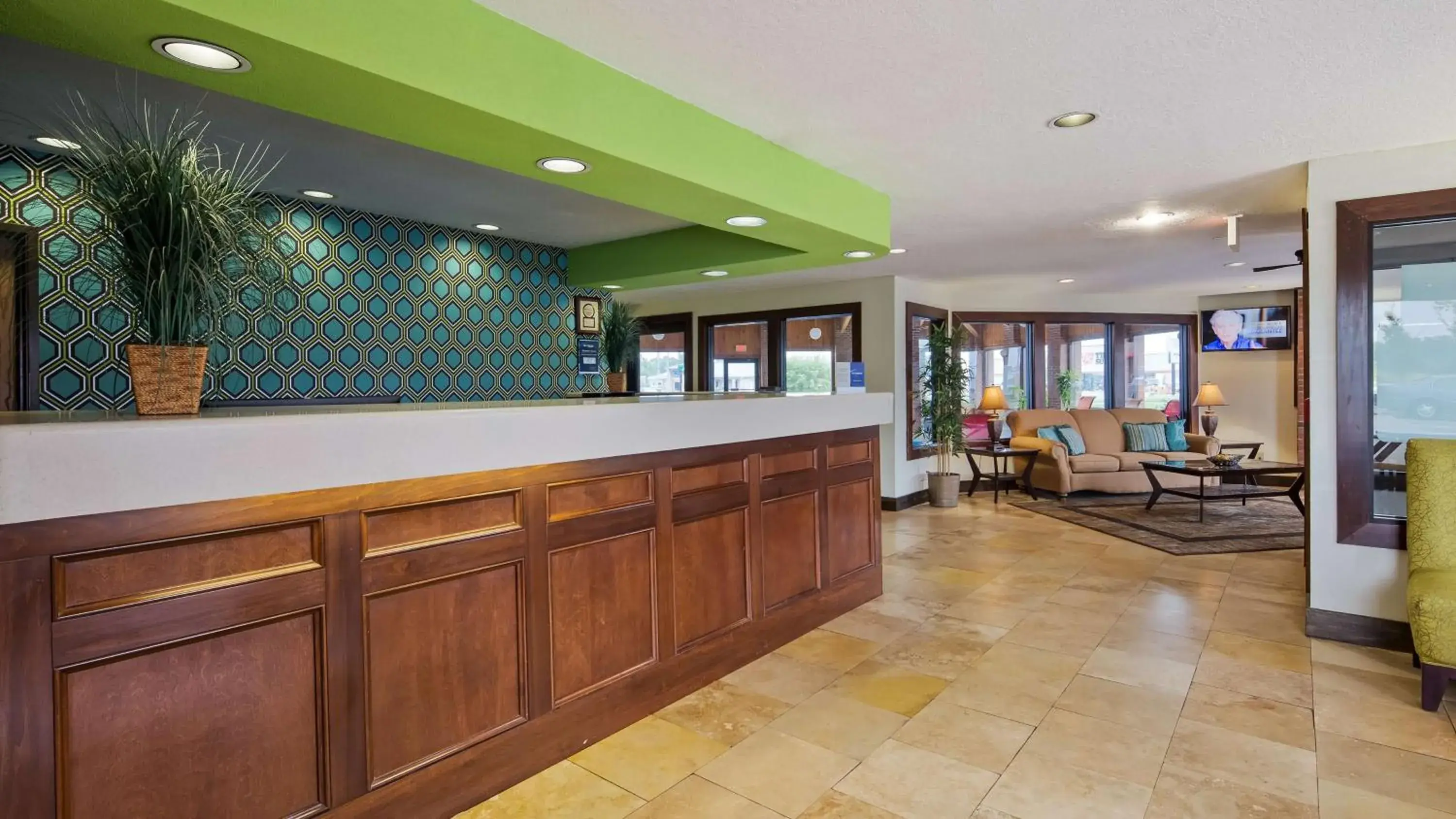 Lobby or reception in Best Western Norwalk Lobby or reception in Best Western Norwalk