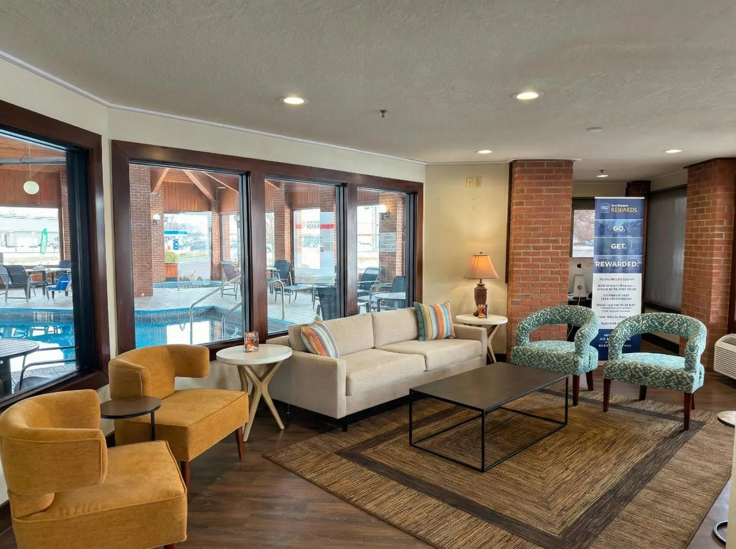 Lobby or reception in Best Western Norwalk Lobby or reception in Best Western Norwalk