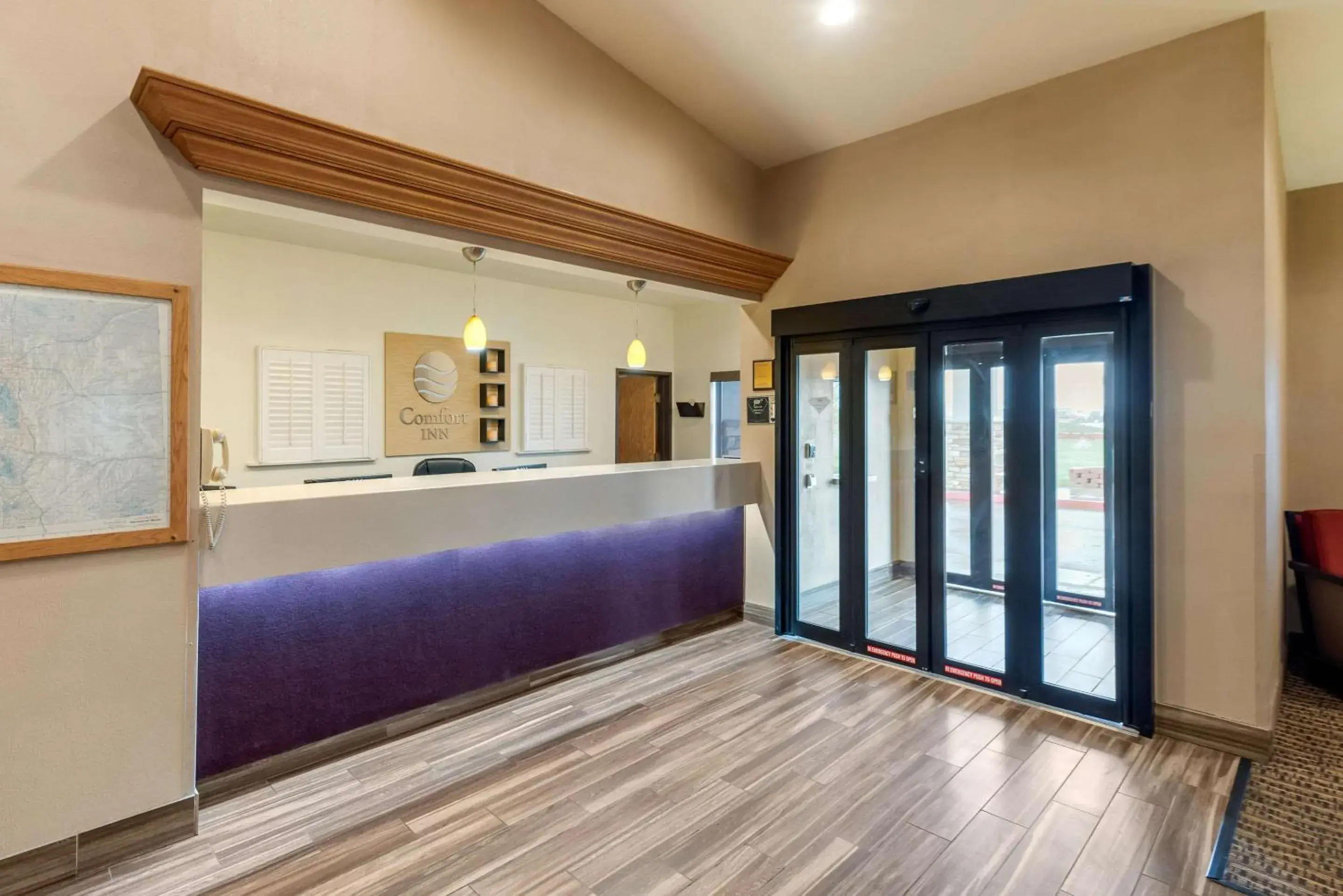 Lobby or reception in Comfort Inn Limon Lobby or reception in Comfort Inn Limon