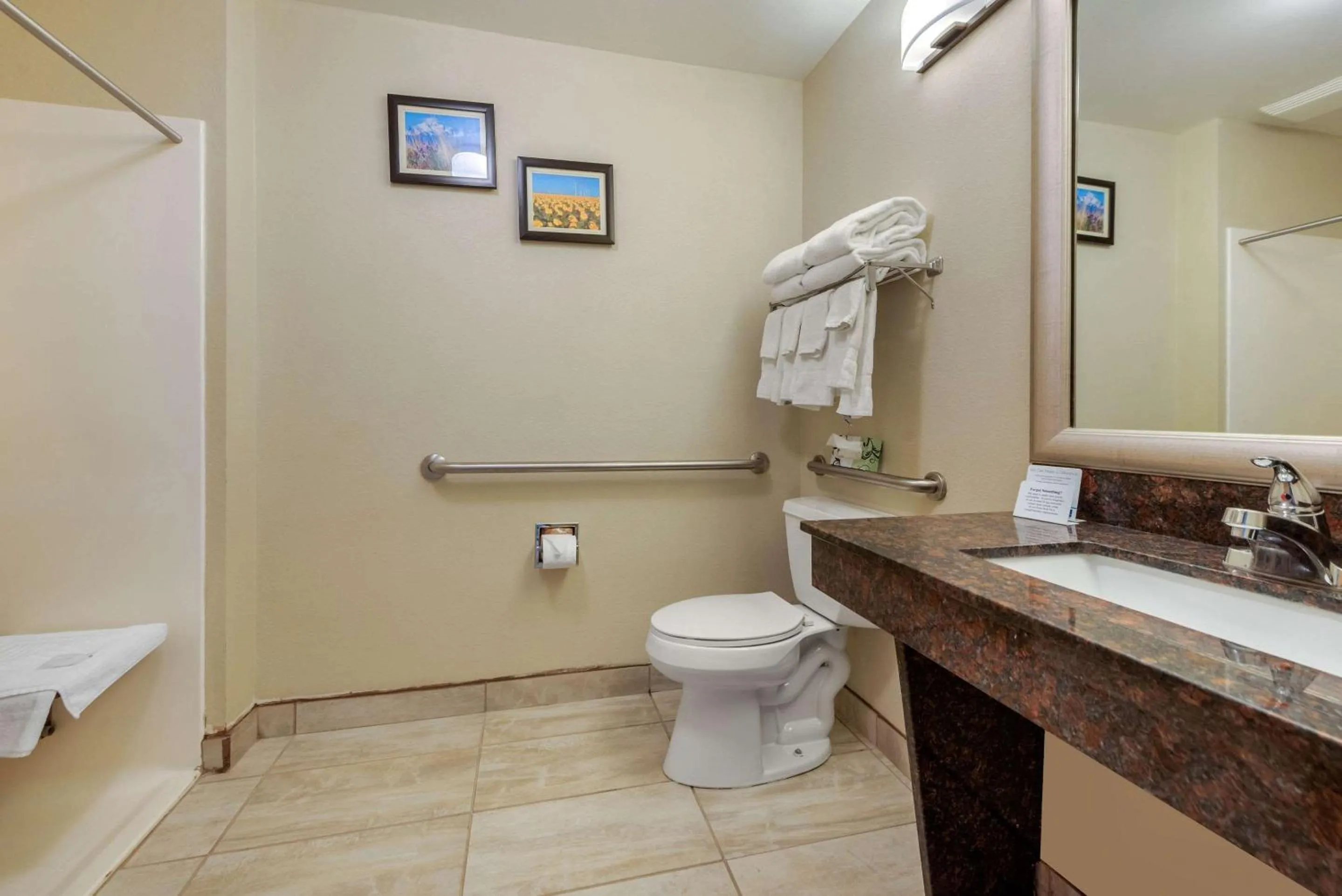 Bathroom in Comfort Inn Limon