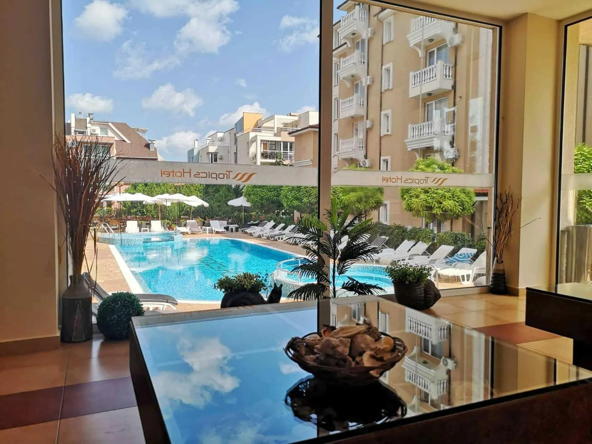 Pool view in Tropics Hotel - Ultra All Inclusive