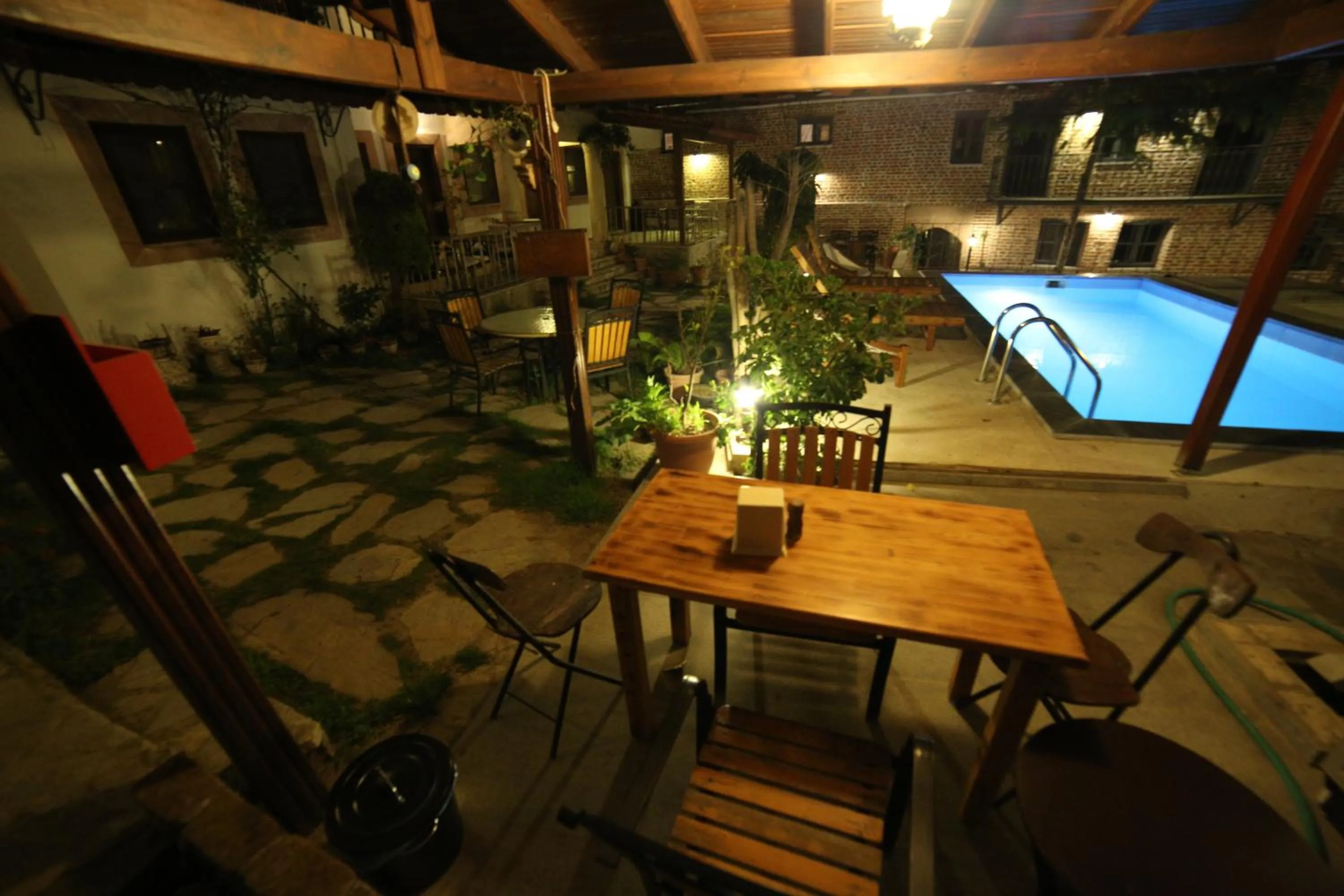 Garden in Akropolis Guest House