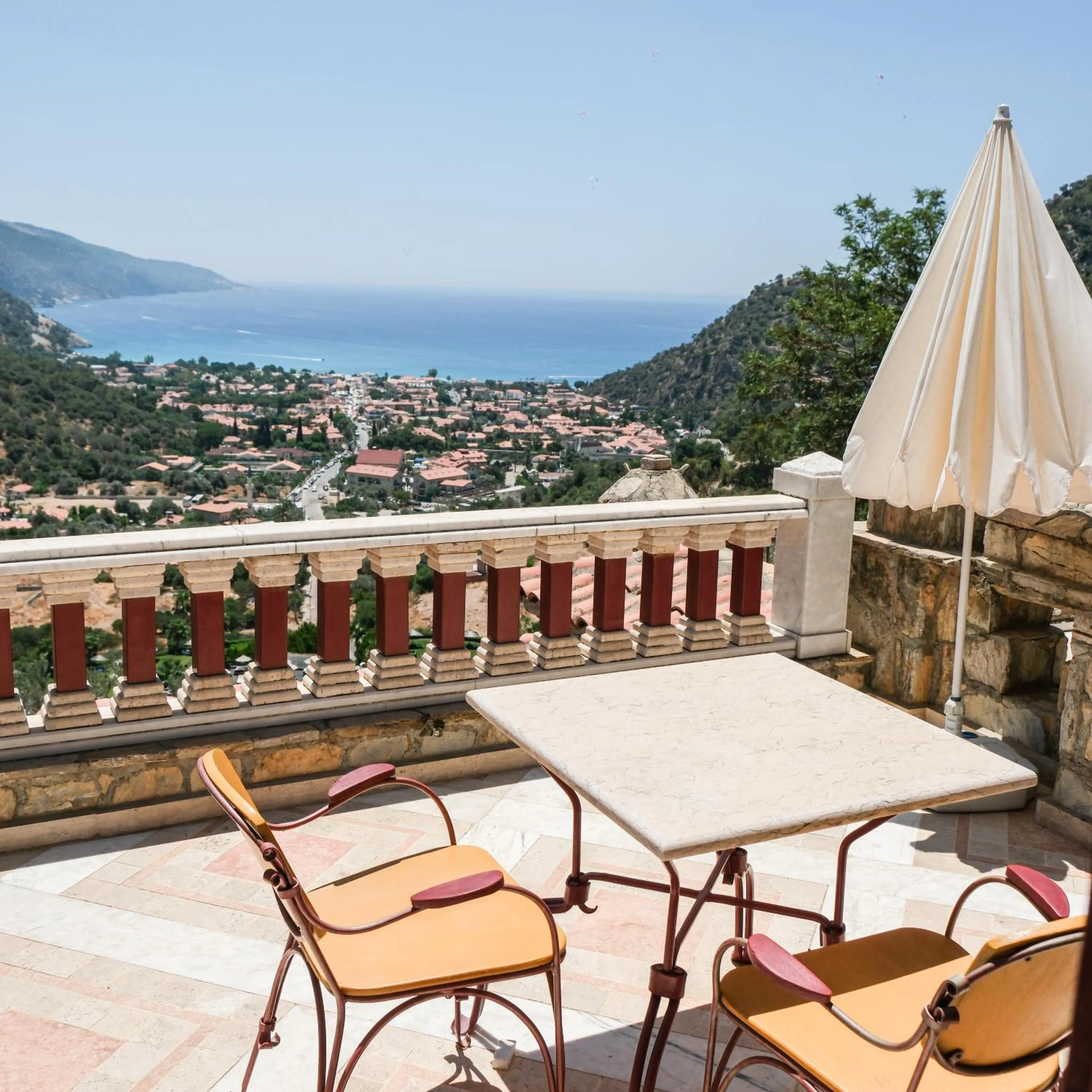 Patio in Villa Symbola