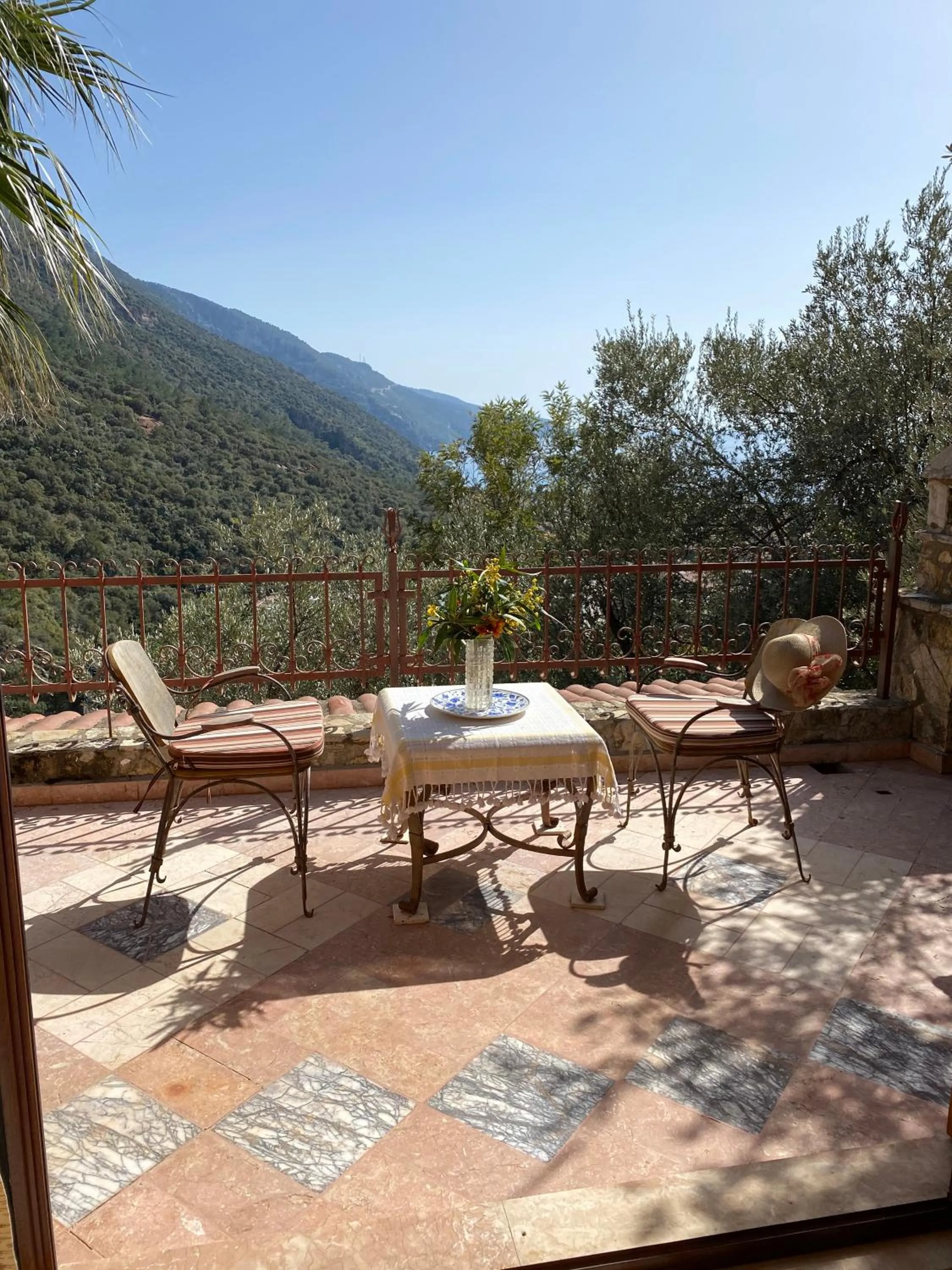 Balcony/Terrace in Villa Symbola