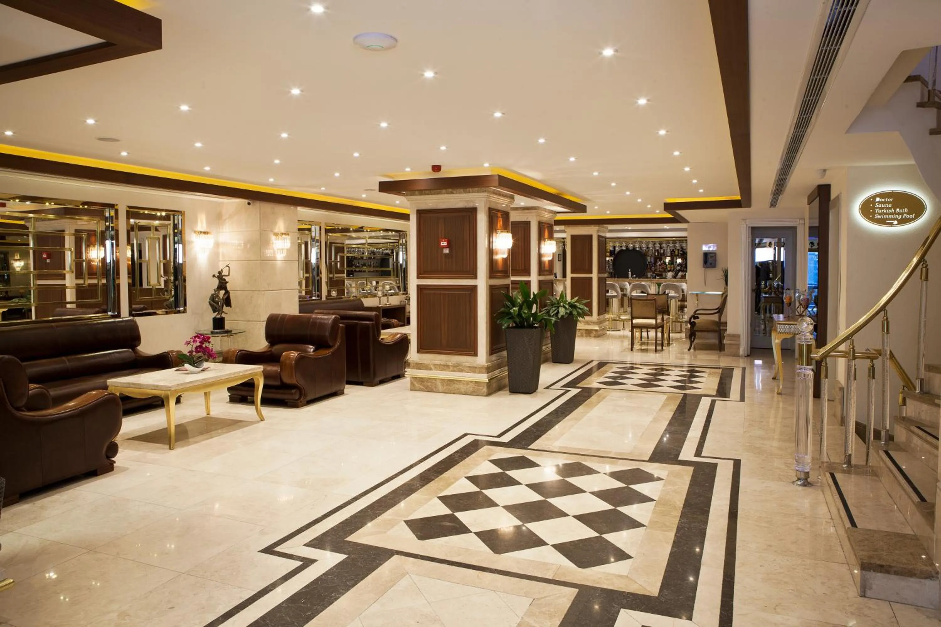 Lobby or reception in Grand Asiyan Hotel