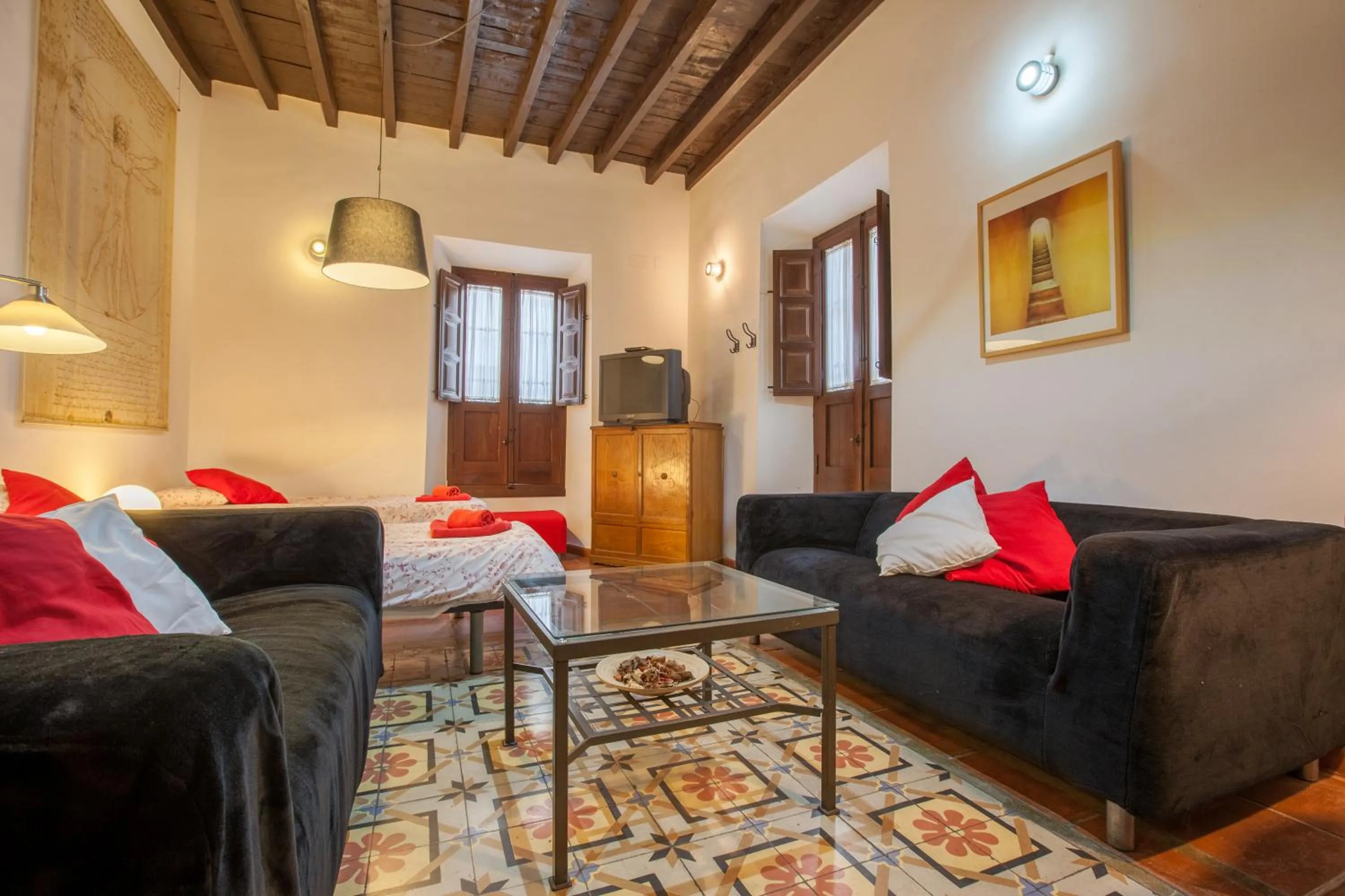 Living room in Casa Montalbán Apartamentos Turísticos