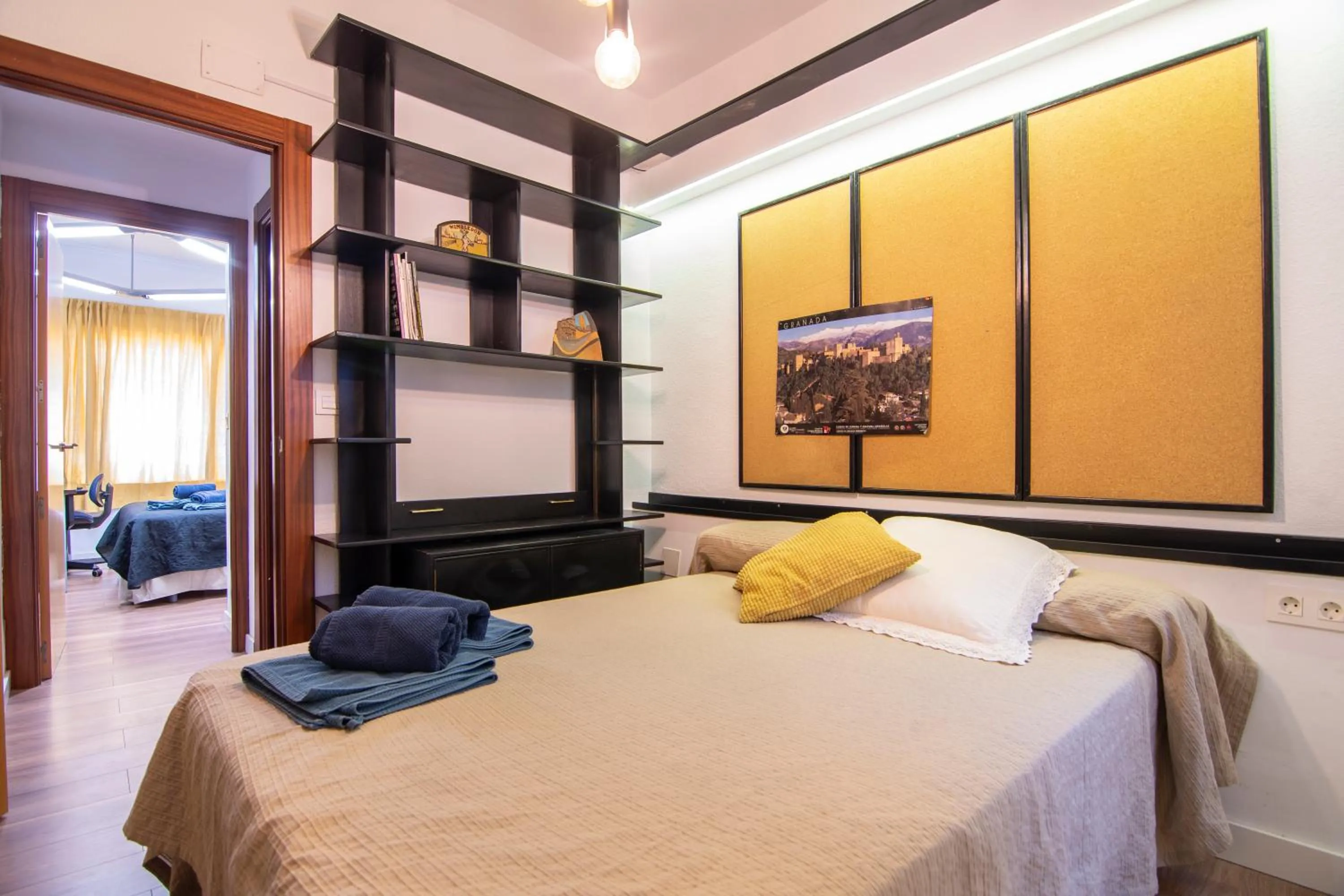 Bedroom, Bed in Casa Montalbán Apartamentos Turísticos