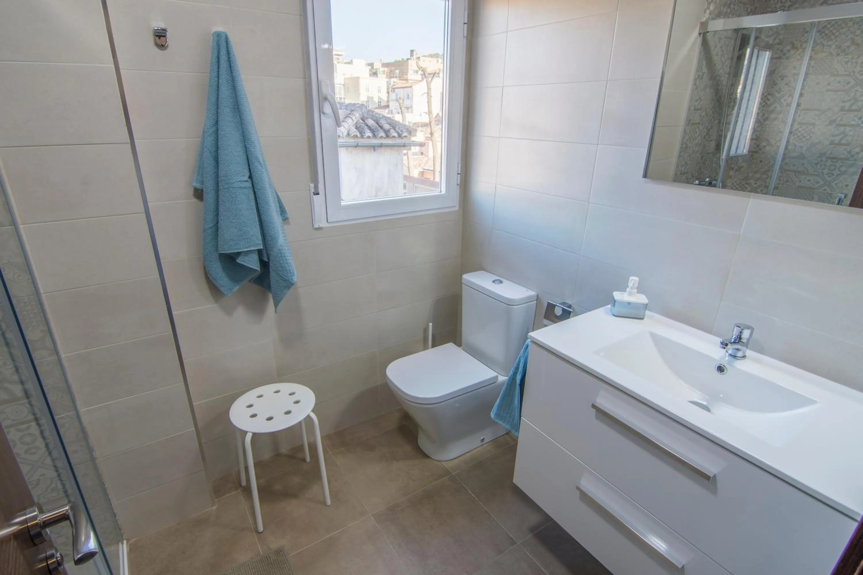 Bathroom in Casa Montalbán Apartamentos Turísticos