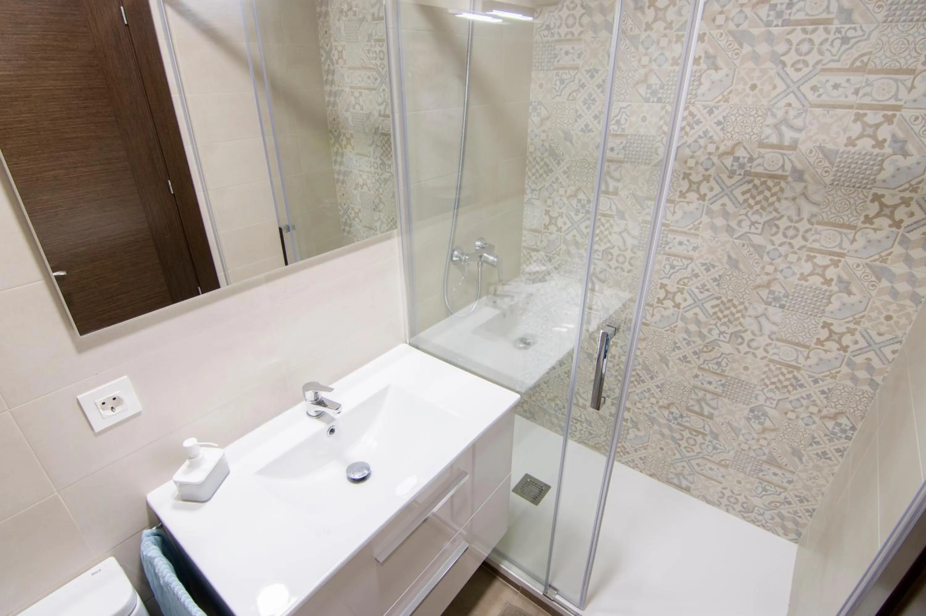 Bathroom in Casa Montalbán Apartamentos Turísticos