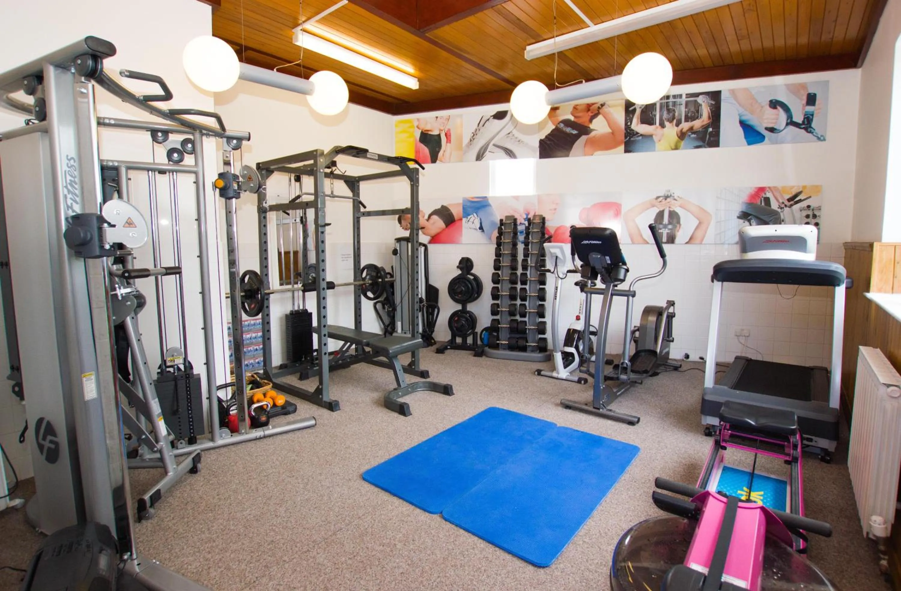 Fitness centre/facilities in Beausite Hotel