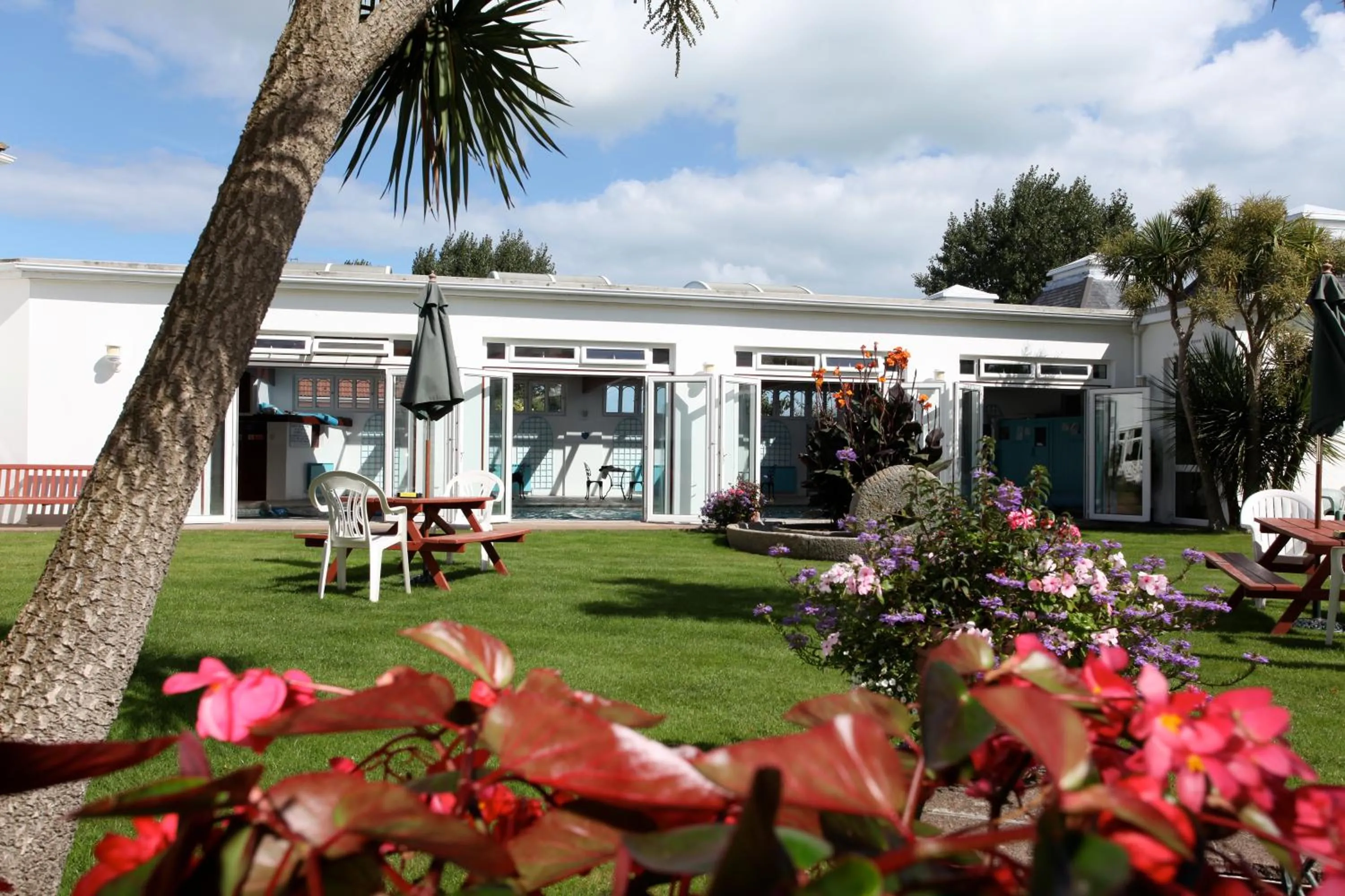 Garden in Beausite Hotel