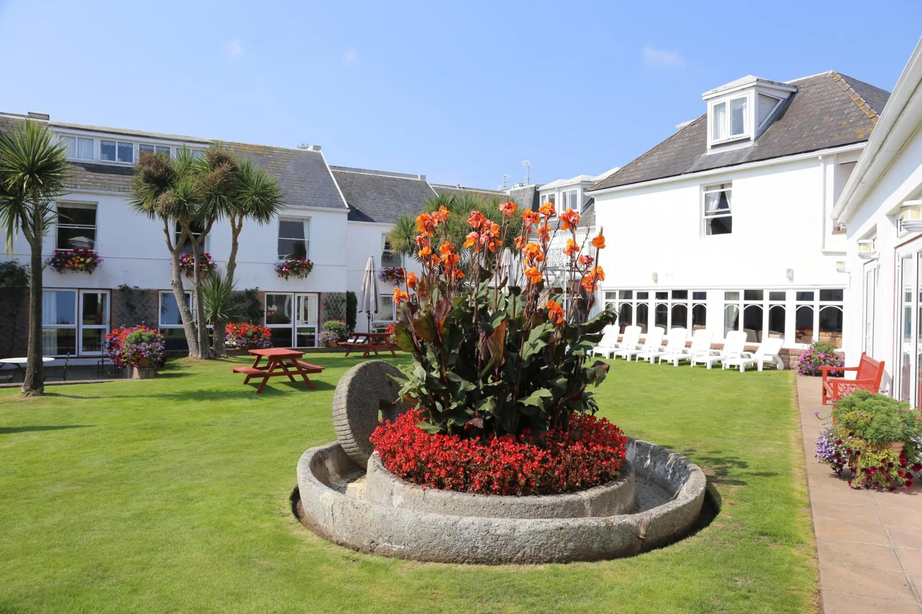 Garden in Beausite Hotel