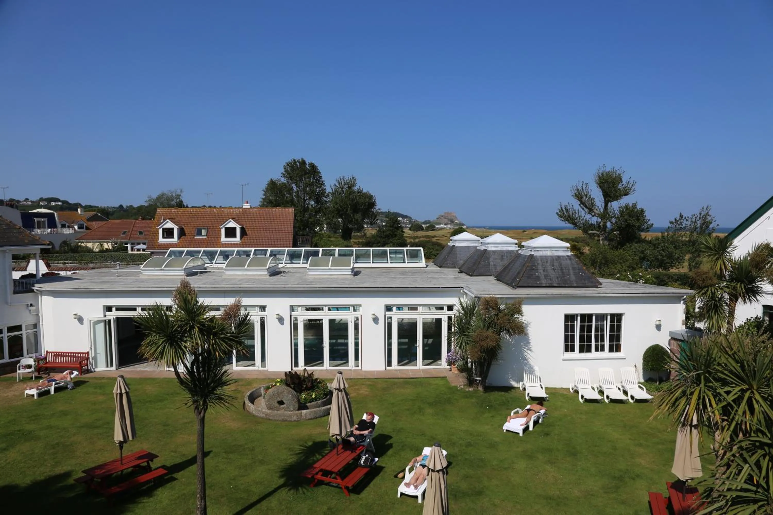 Bird's eye view in Beausite Hotel