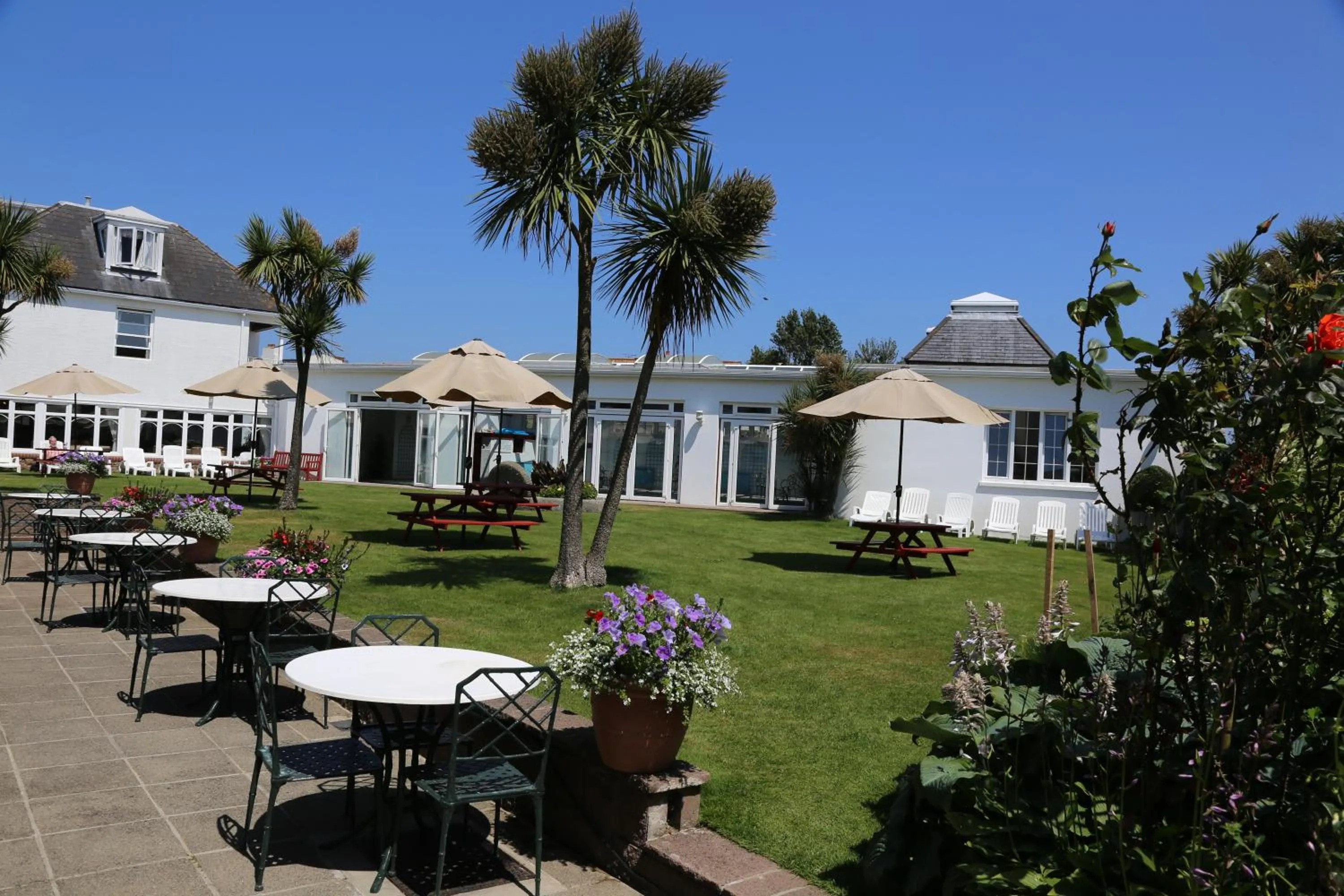 Garden in Beausite Hotel