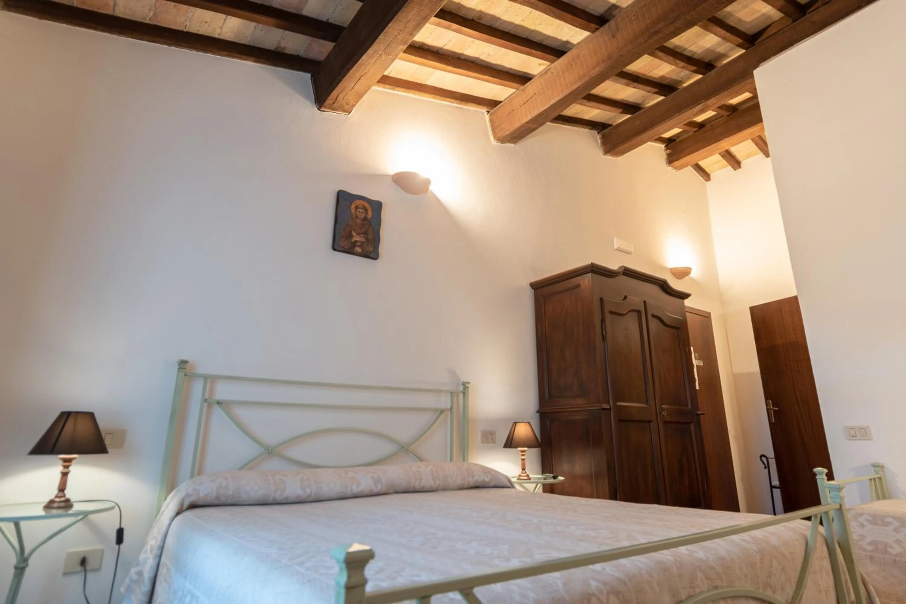 Bedroom, Bed in Agriturismo Sasso Rosso