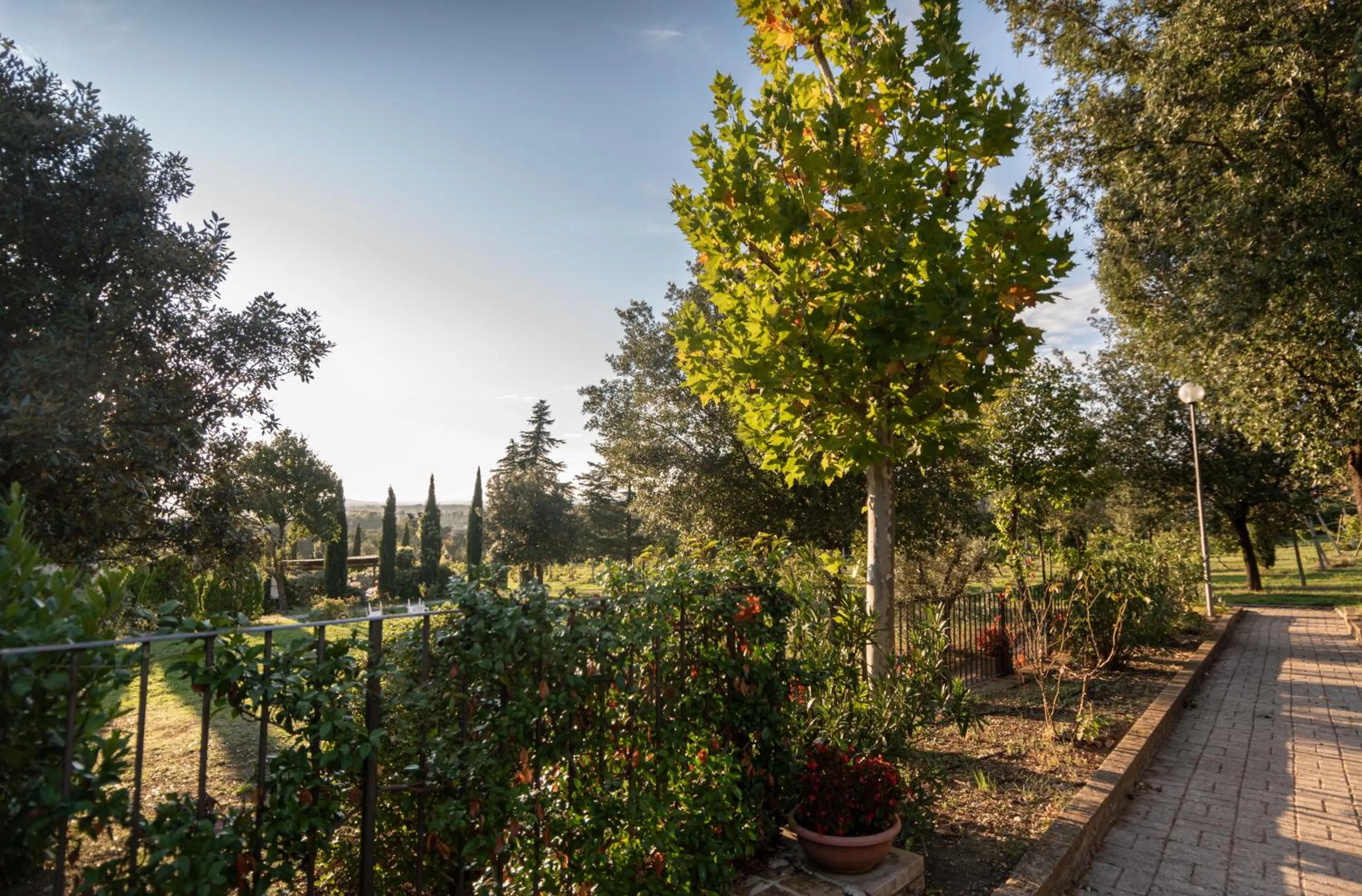 Garden in Agriturismo Sasso Rosso