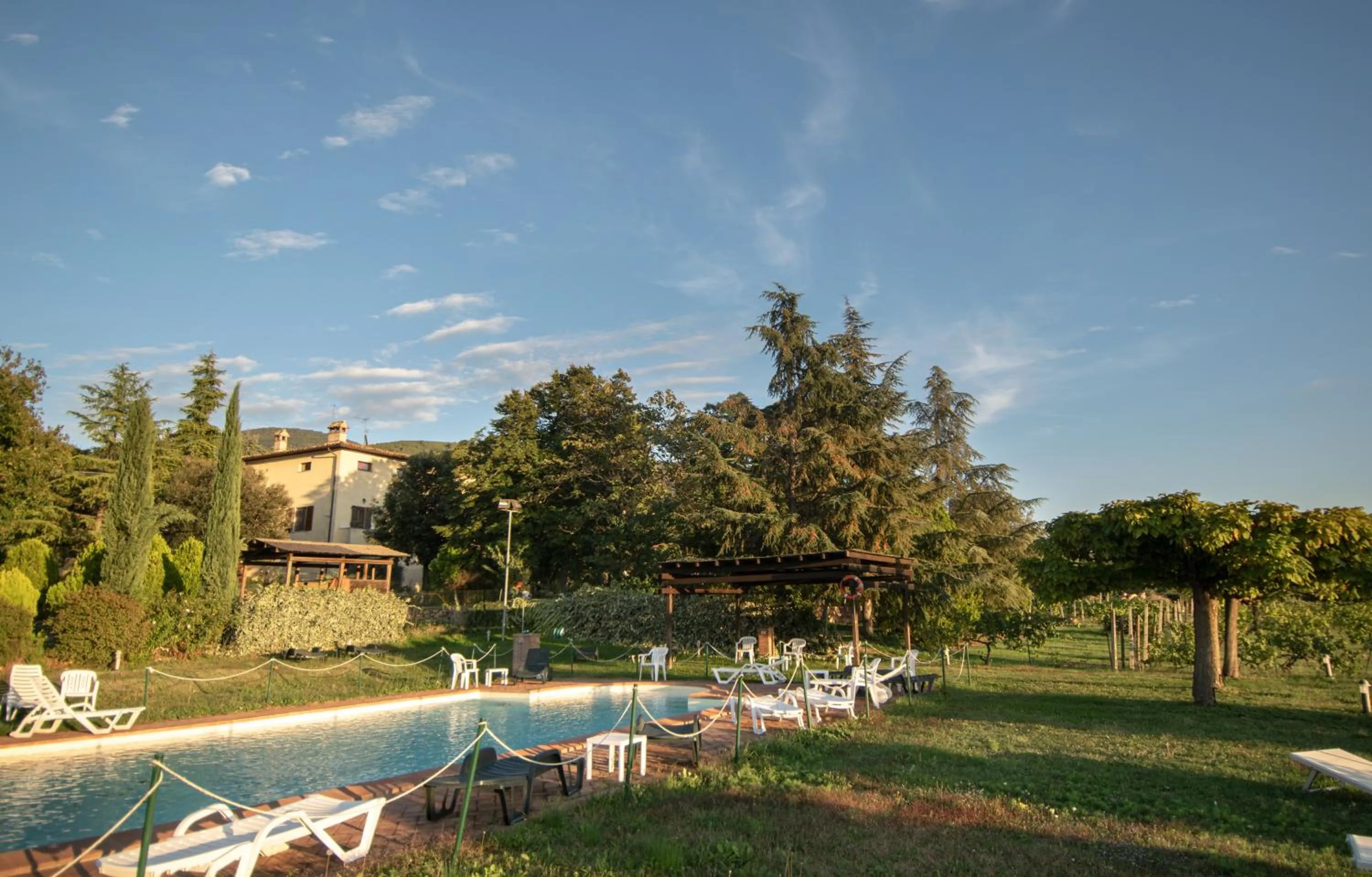 Swimming pool in Agriturismo Sasso Rosso