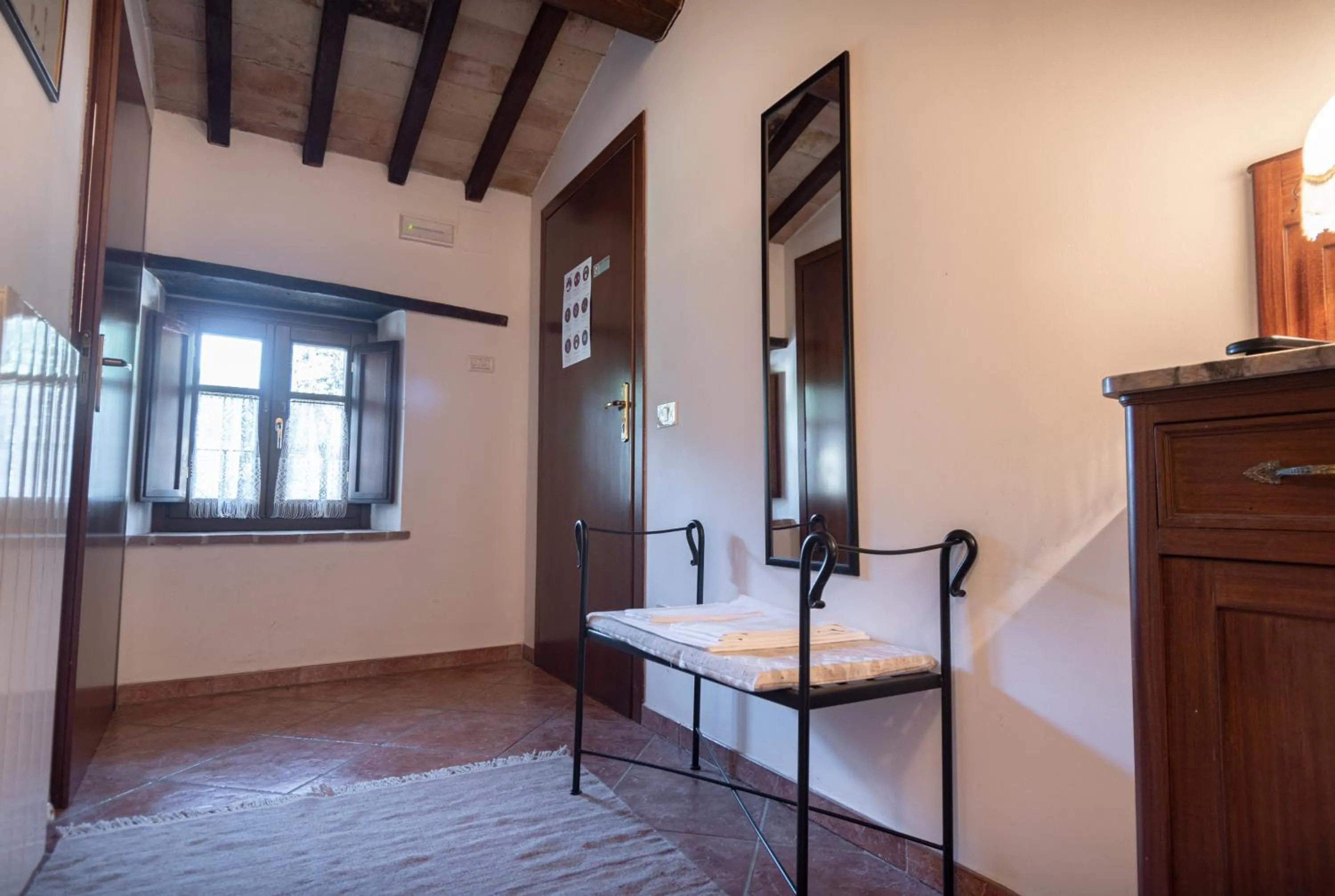 Bedroom in Agriturismo Sasso Rosso