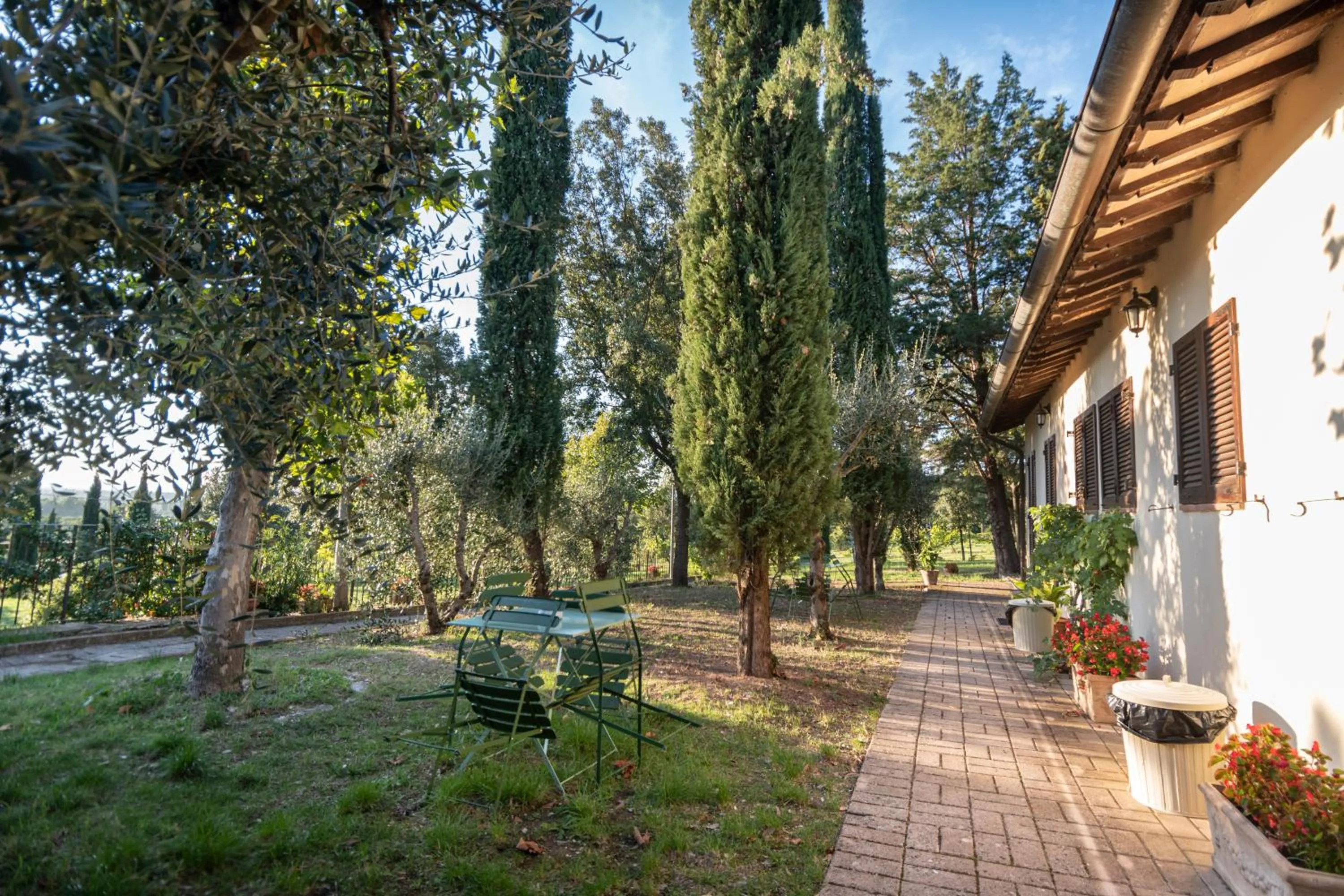 Garden in Agriturismo Sasso Rosso